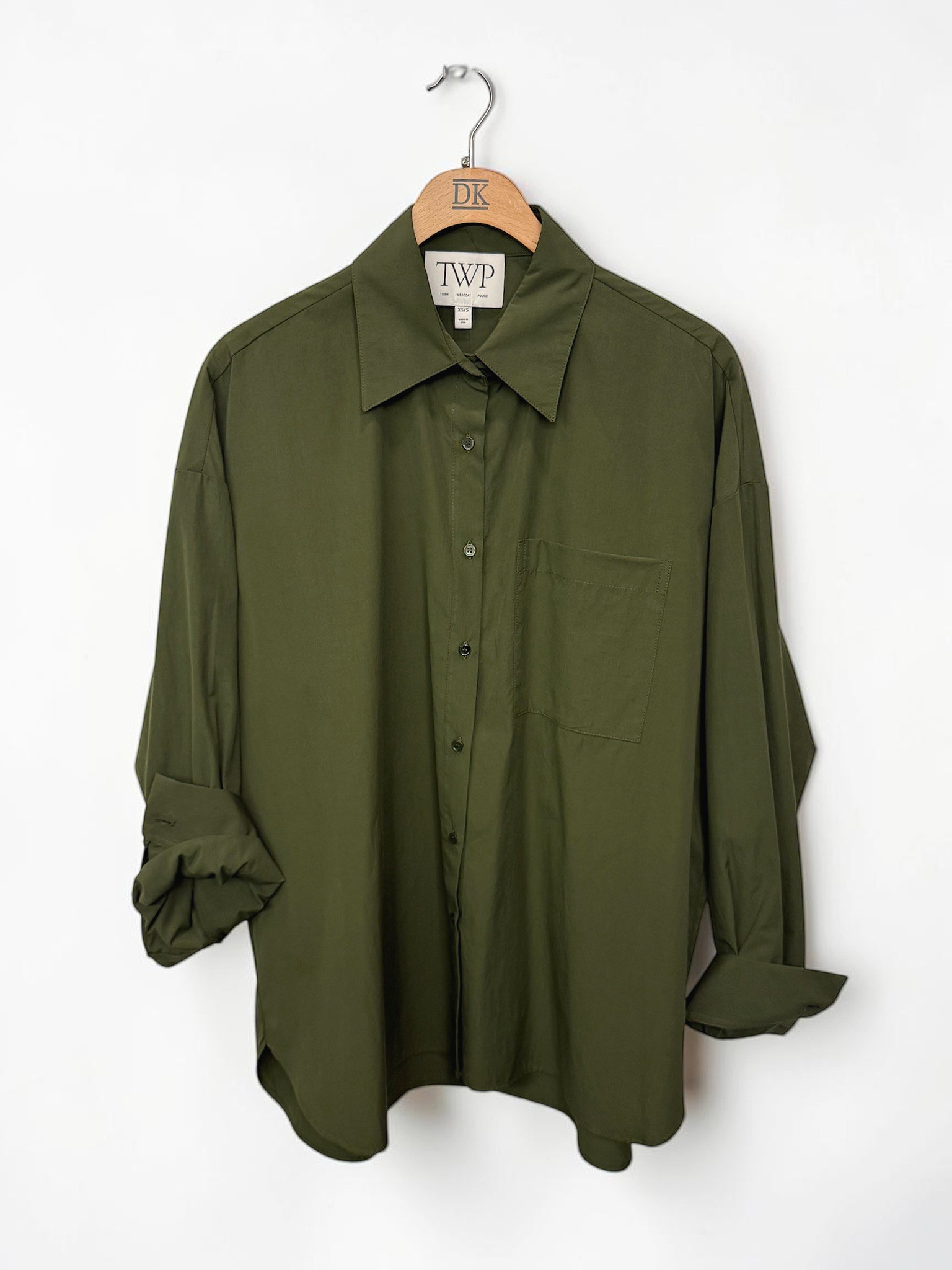 Something Borrowed Shirt in Vintage Washed Poplin