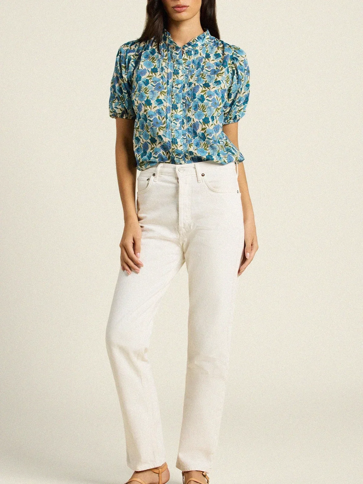 Mira Blouse Cielo Floral