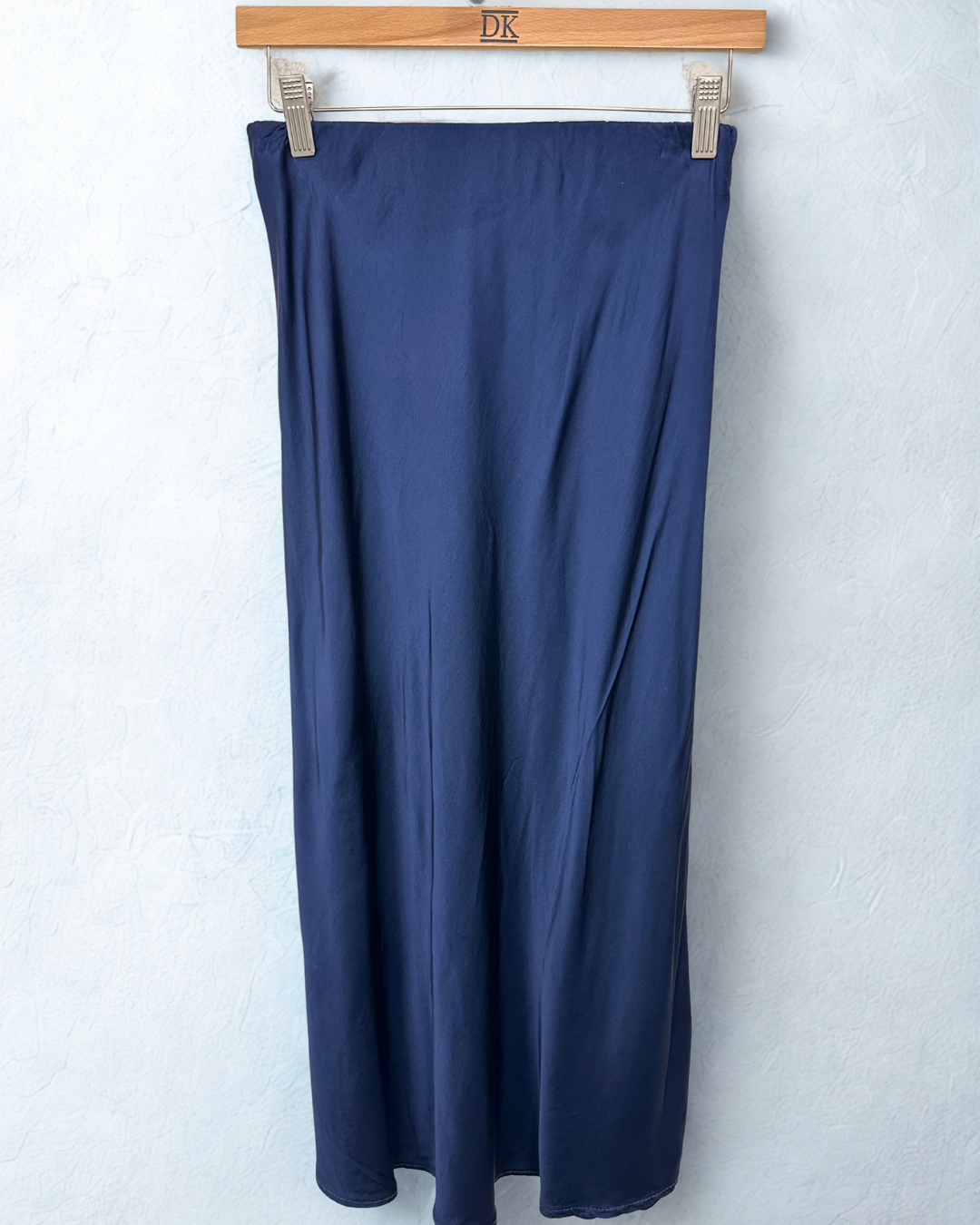Navy Blue Maxi Skirt