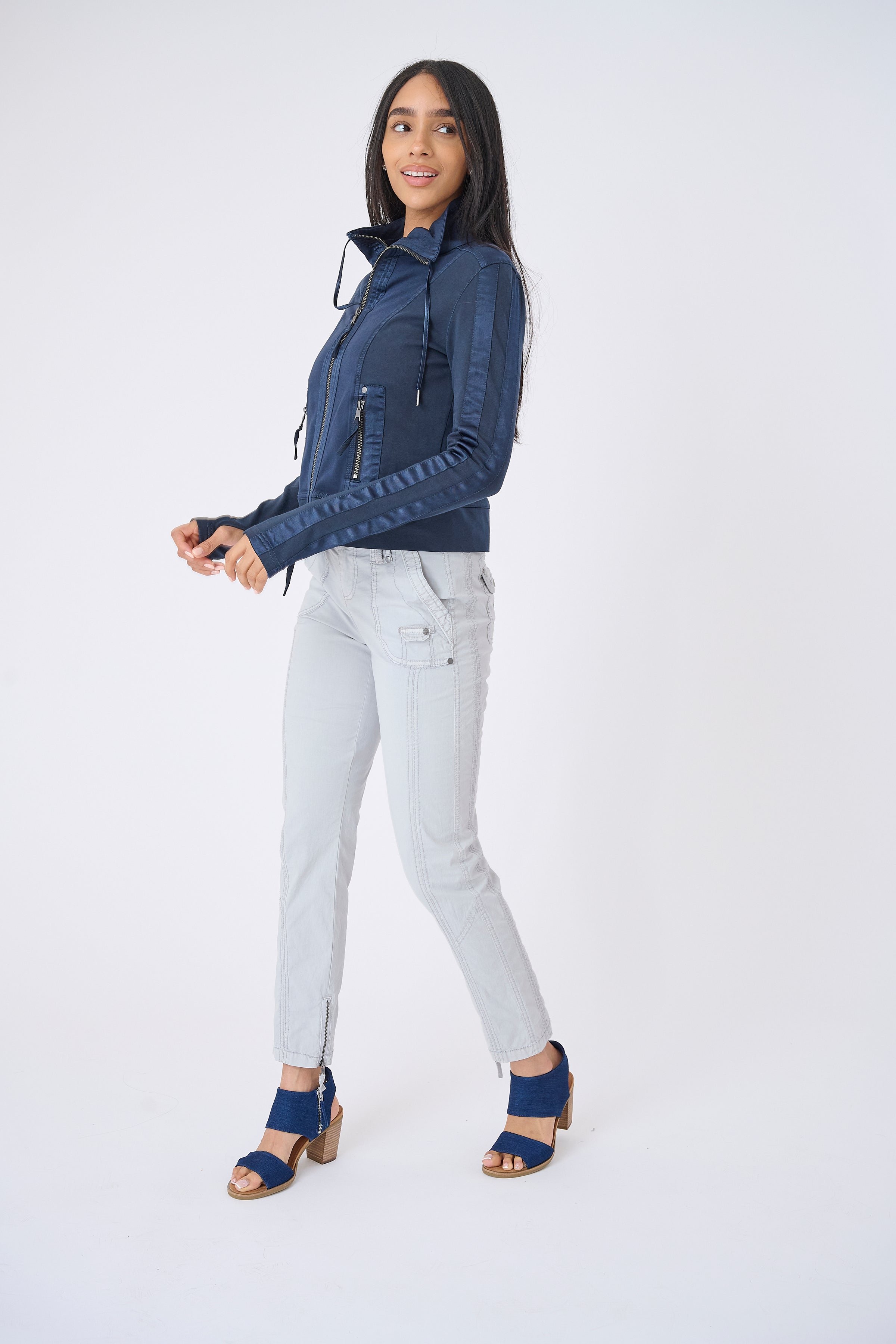 Malia Stretch Poplin Pant