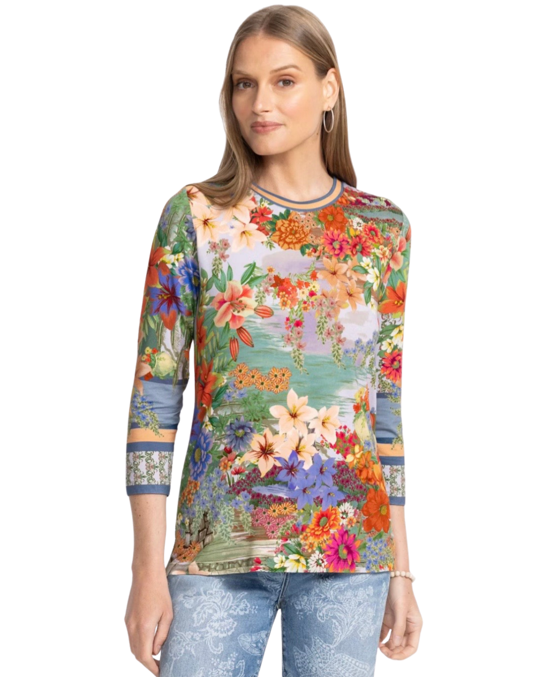 The Janie Favorite Crew Neck Tee