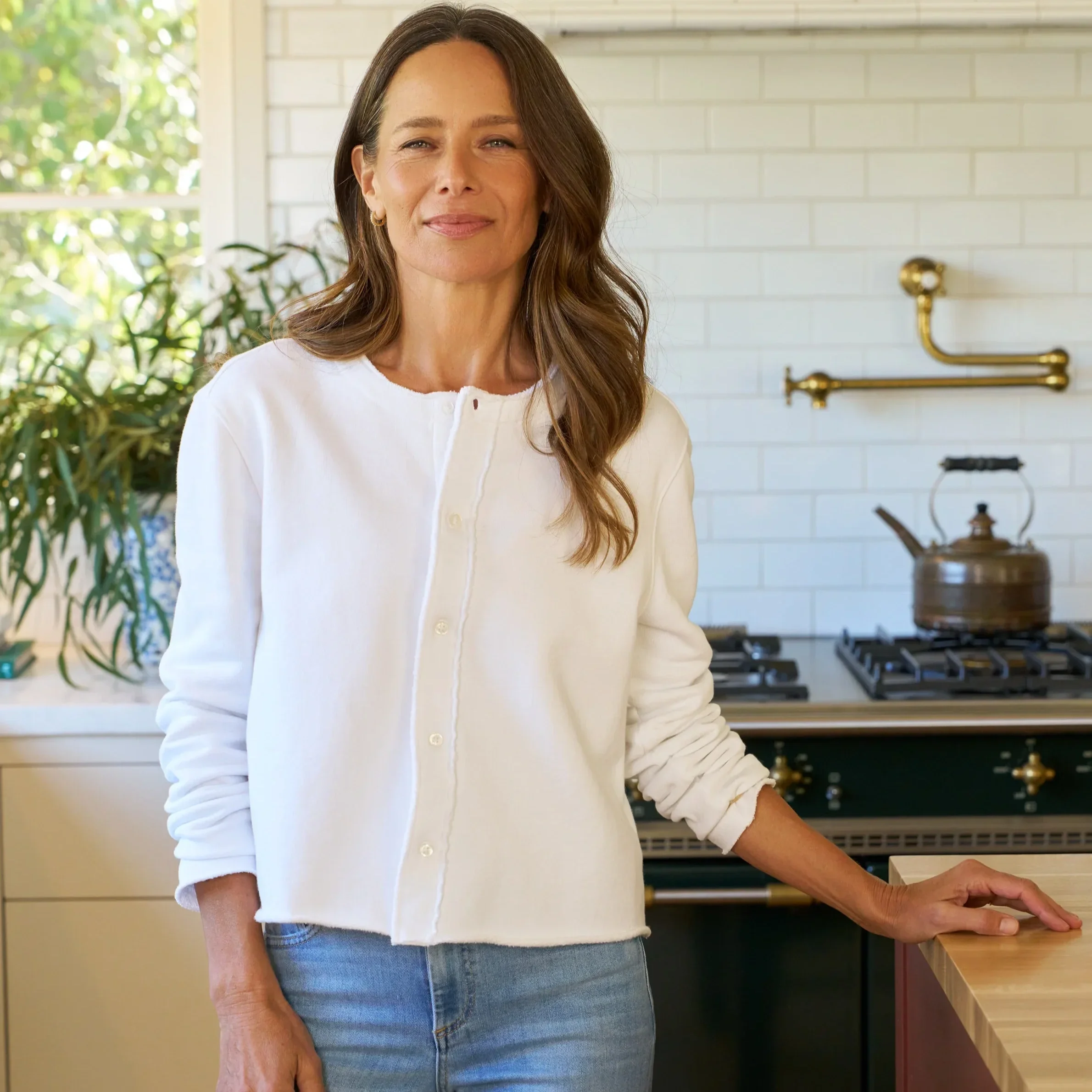 Jackie Sweatshirt Cardigan