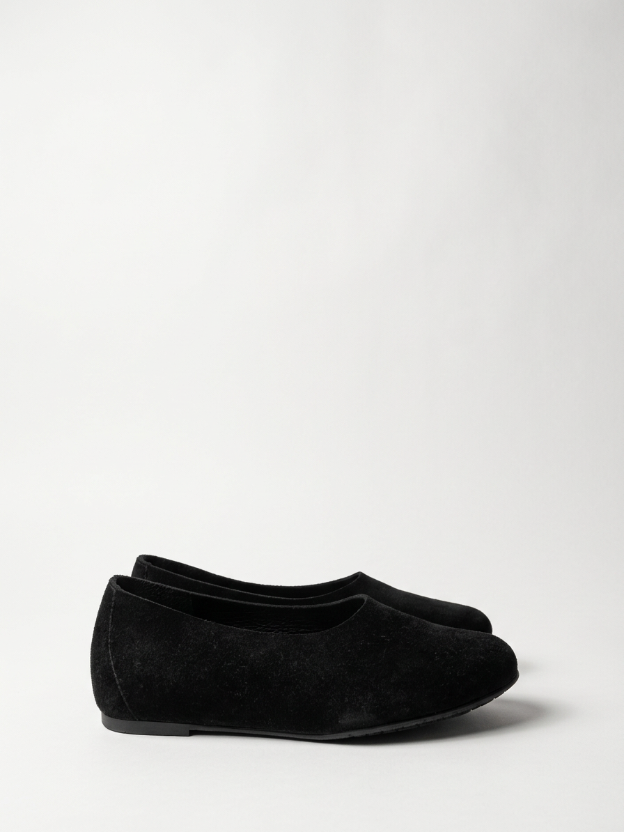 Almudena Suede Ballet Flat