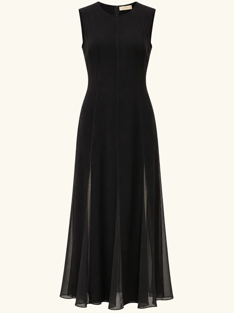 Laure Sleeveless Midi Dress