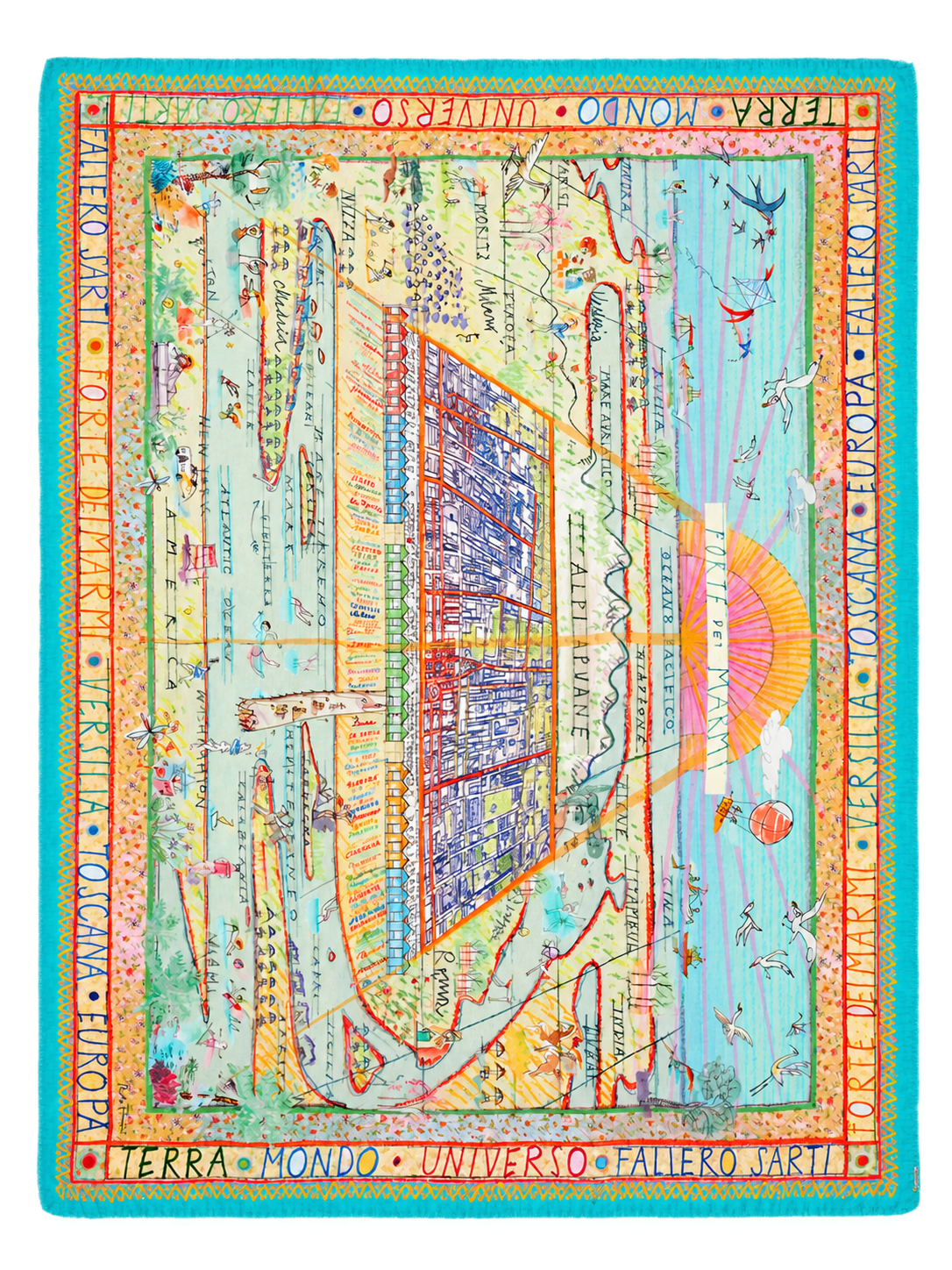 New Forte dei Marmi Printed Stole
