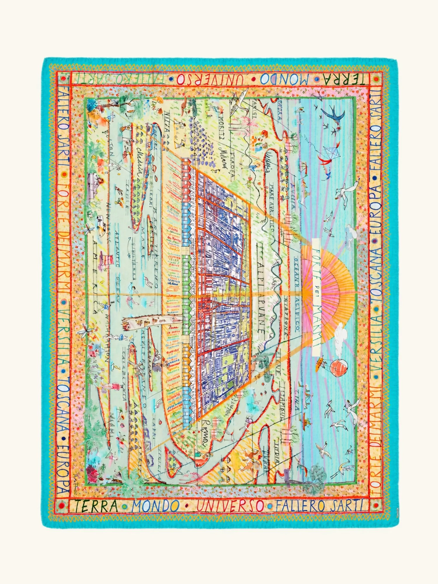 New Forte dei Marmi Printed Stole