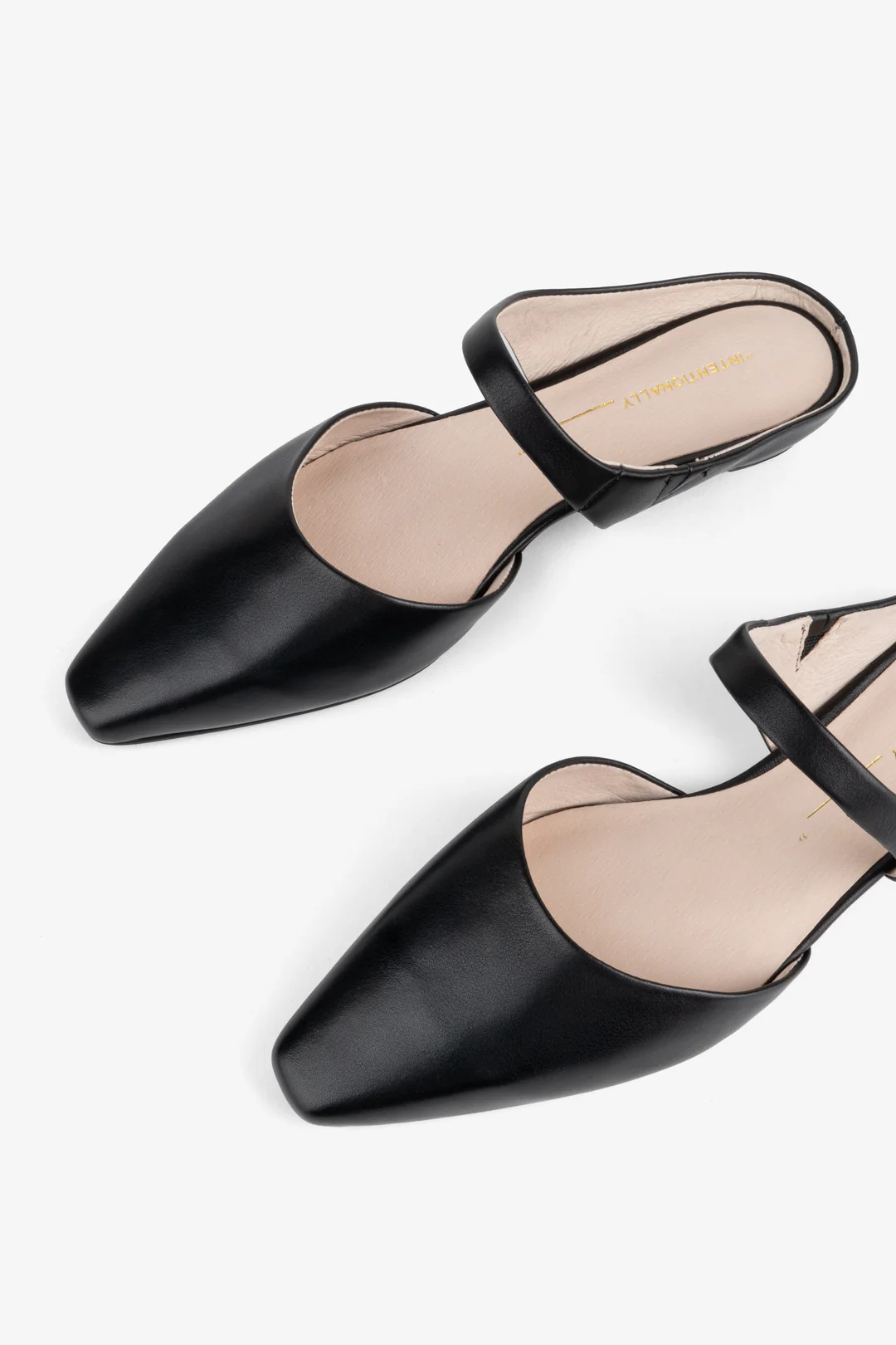 Lourdes Slip-on Mule in Black by Intentionally Blank at Deborah Kent’s Boutique in South Tampa