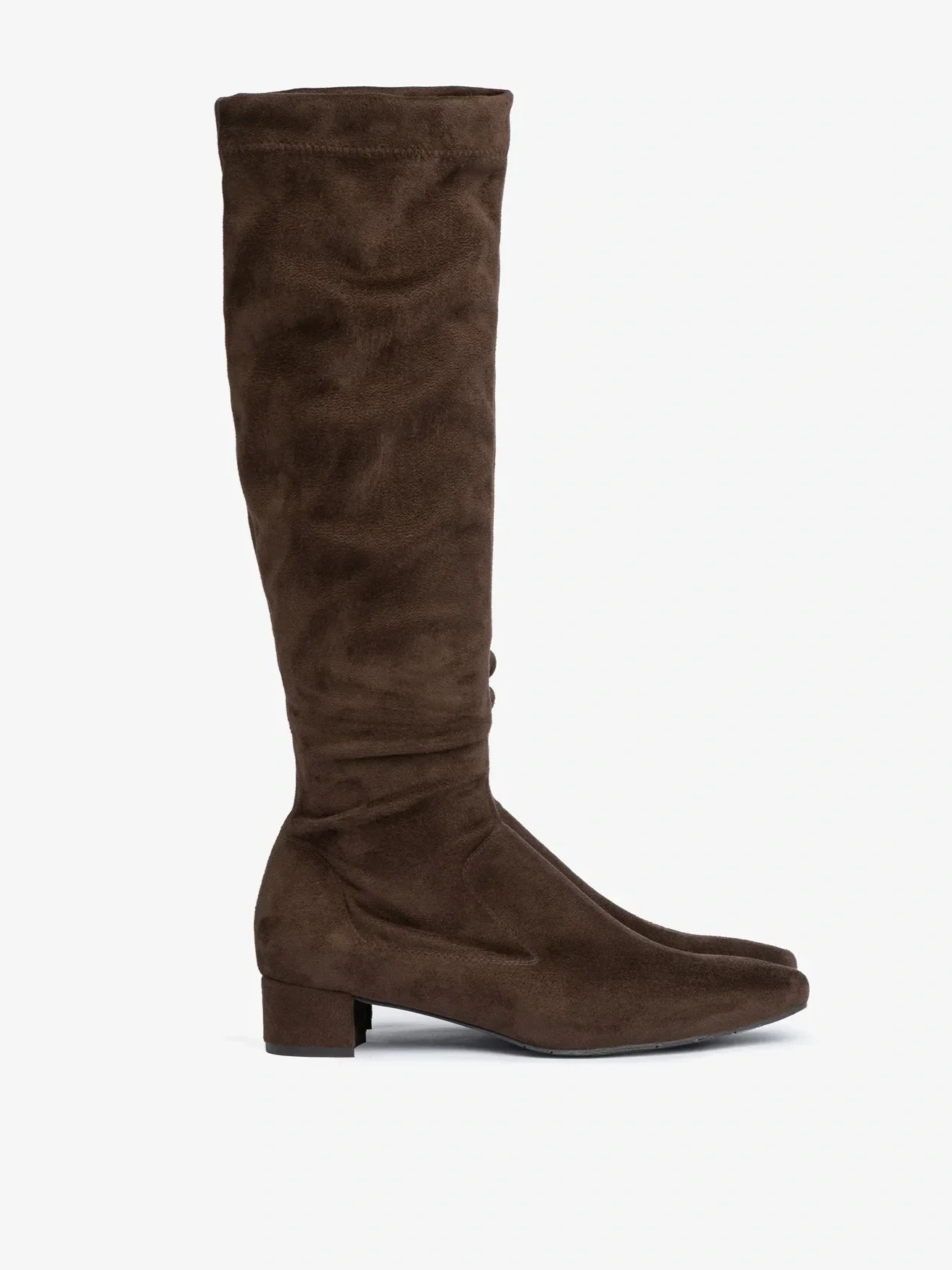 Eneida Stretch Suede Tall Boot