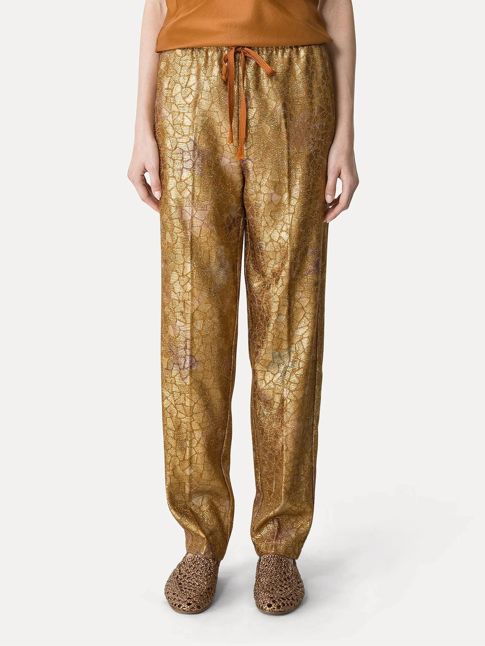 "Les Folies" Jacquard Trousers