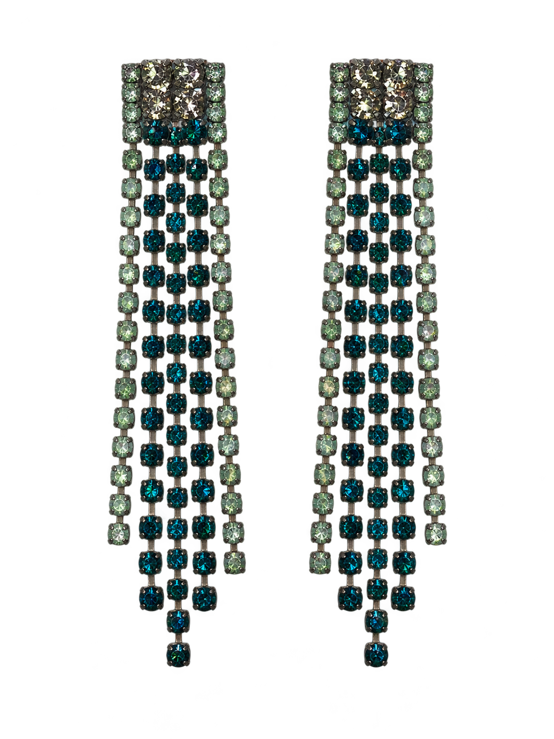 Petrol Teal Rhinestone Fringe Earrings.png