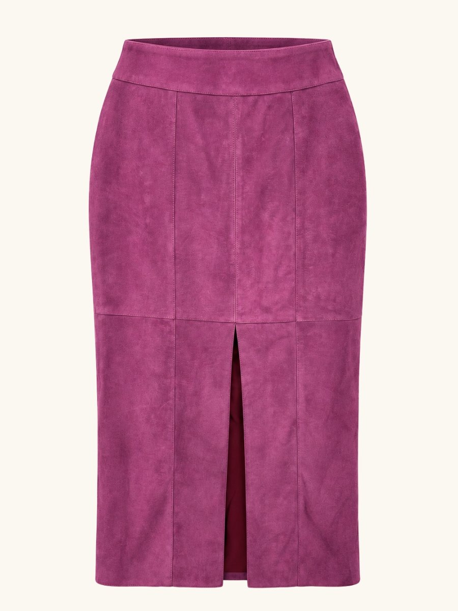 Orion Suede Pencil Skirt