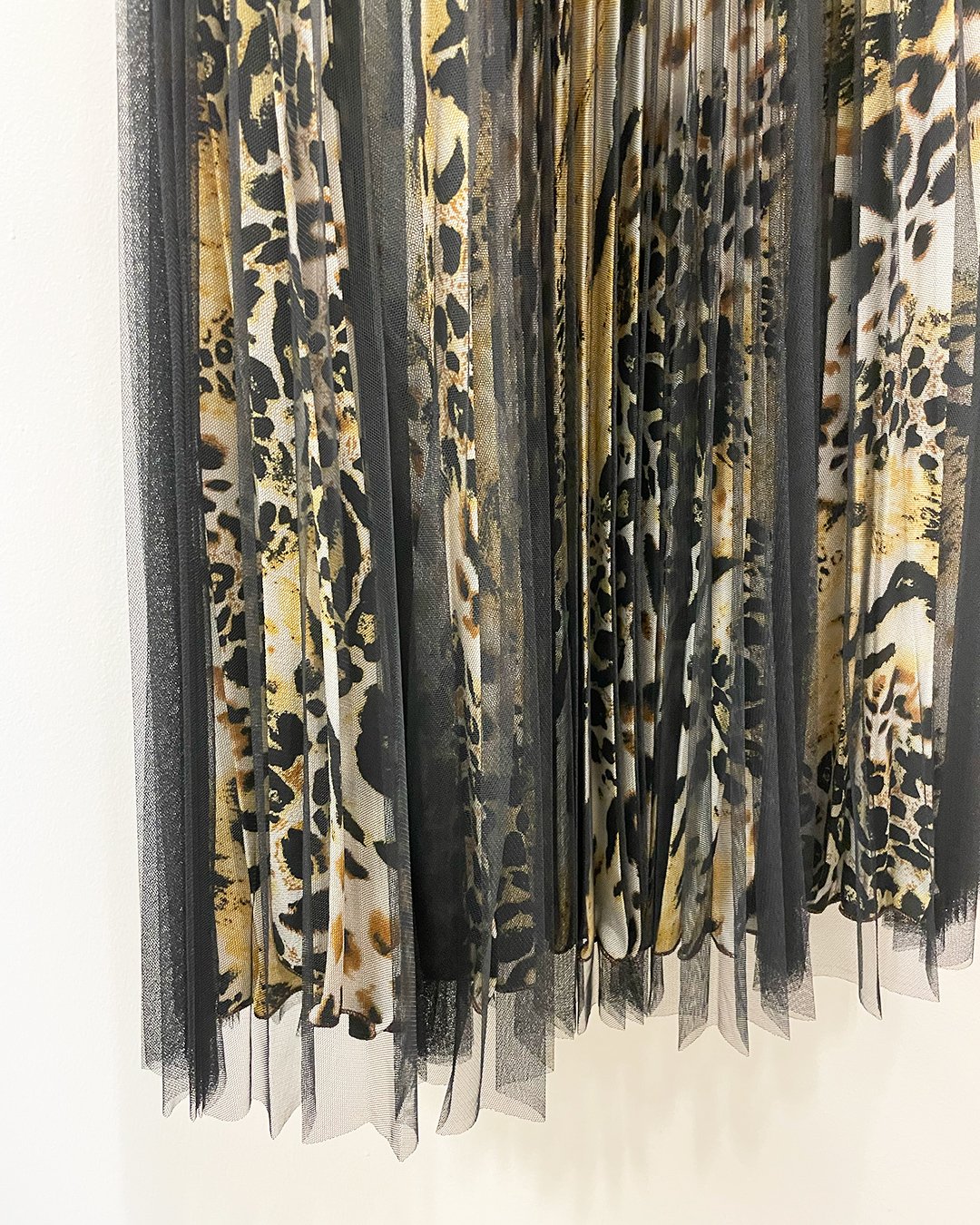 Golden Leo Printed Maxi Skirt by Loyd Ford at Deborah Kent's Boutique in South Tampa