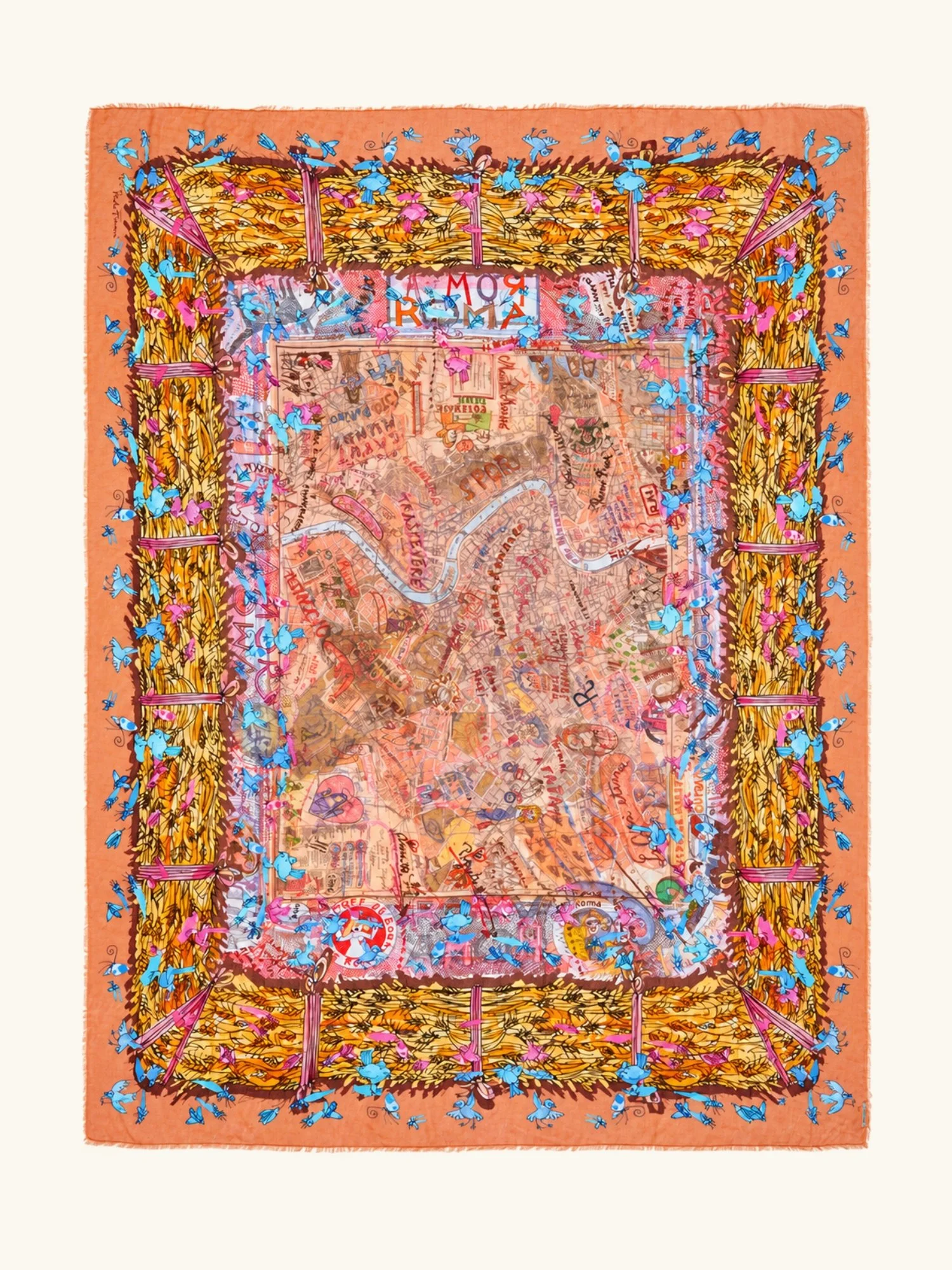New Roma Printed Stole