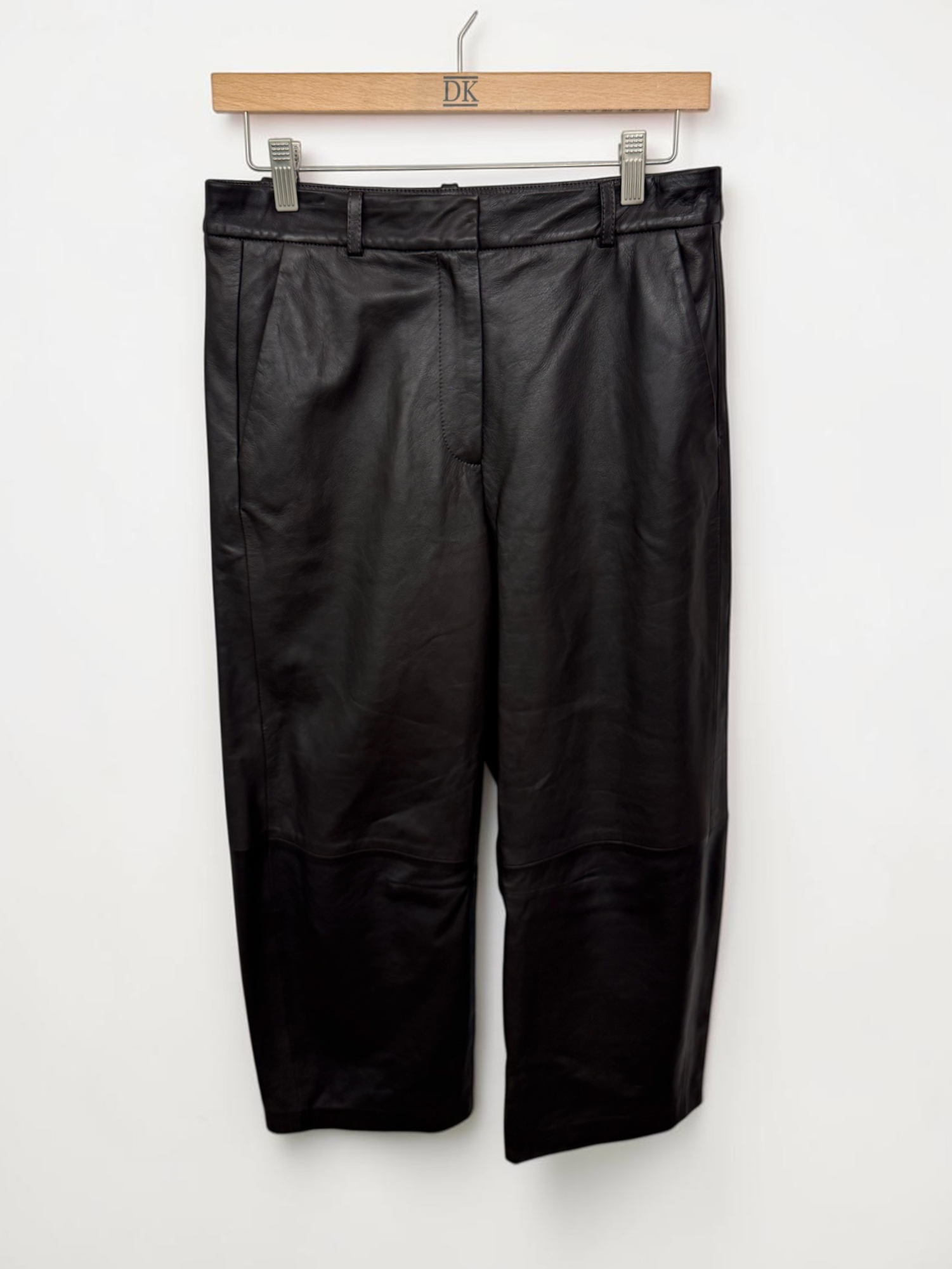 Slouchy BF Trouser in Dolce Leather
