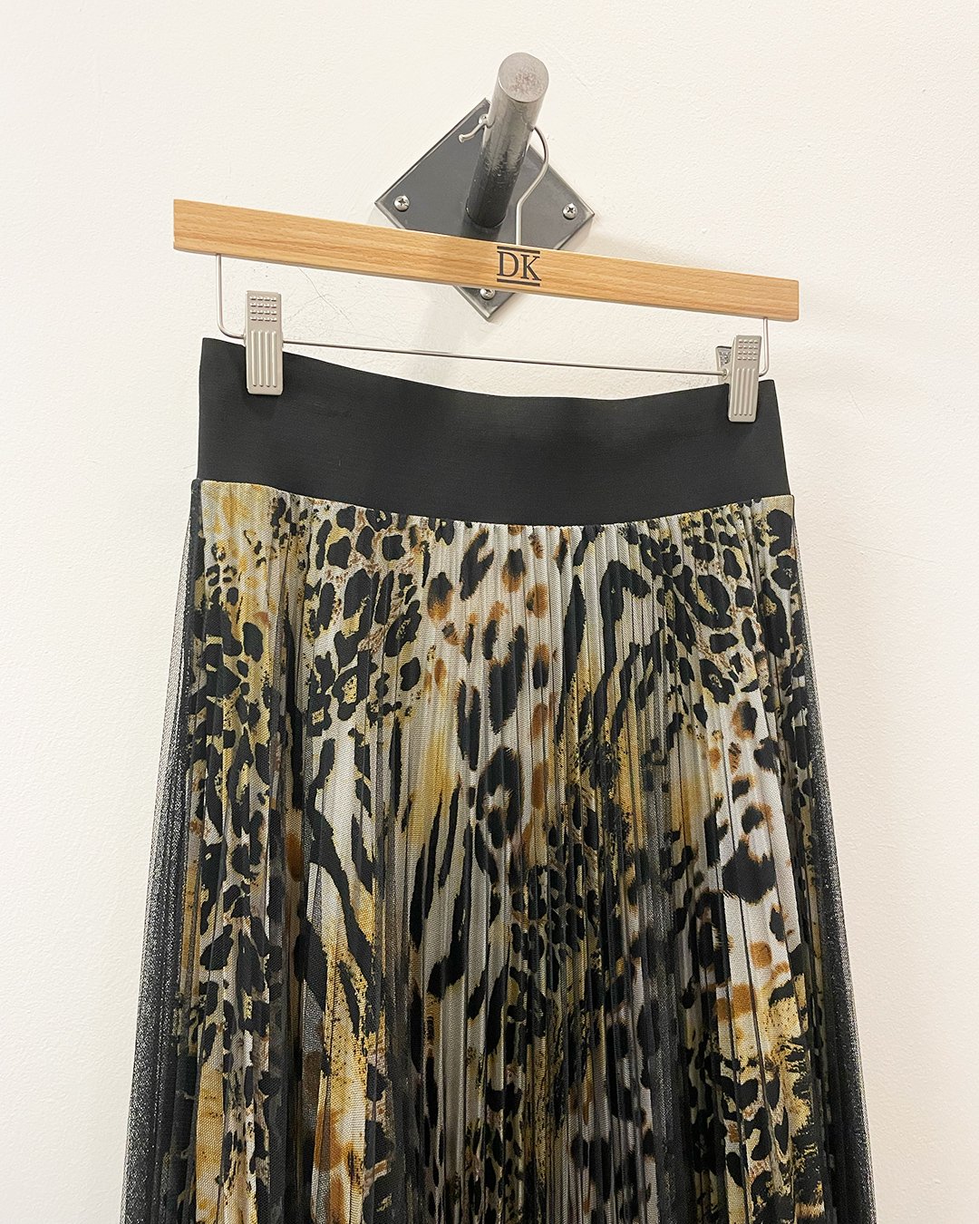 Golden Leo Printed Maxi Skirt by Loyd Ford at Deborah Kent's Boutique in South Tampa
