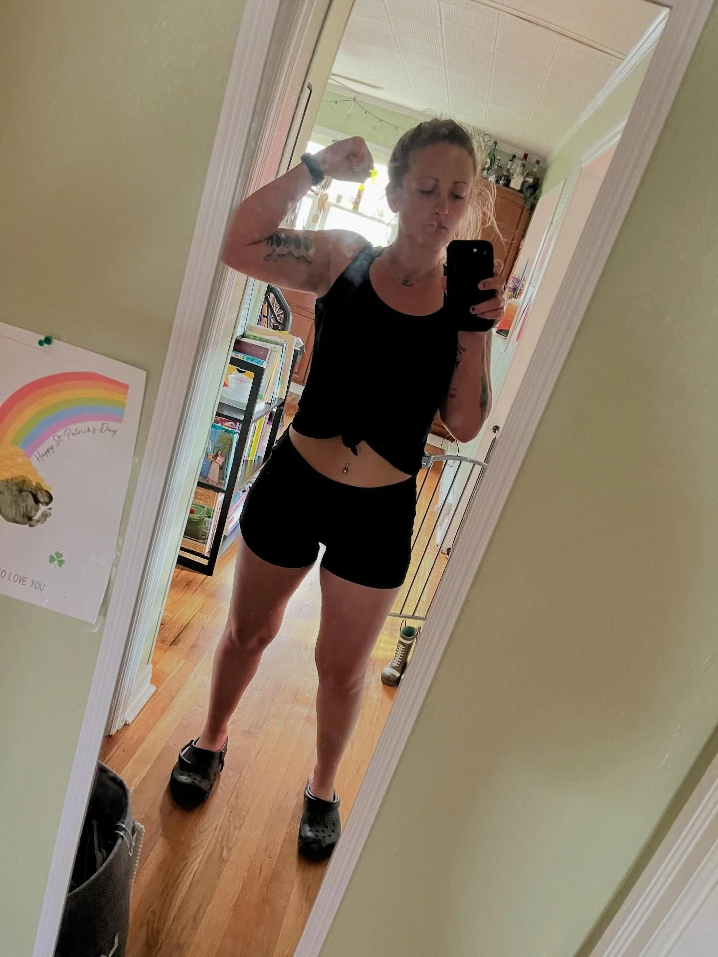 On that @75dayshardchallenge 

Thank you to @elisabeth_brynn for the inspiration and accountability 🙌 

I&rsquo;ve been loving grounding into discipline.

It&rsquo;s insane how movement and momentum only brings on more momentum. Literally feeling un