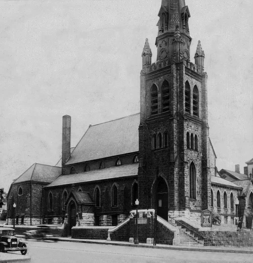 The historic 1885 building of St. Paul's Cathedral