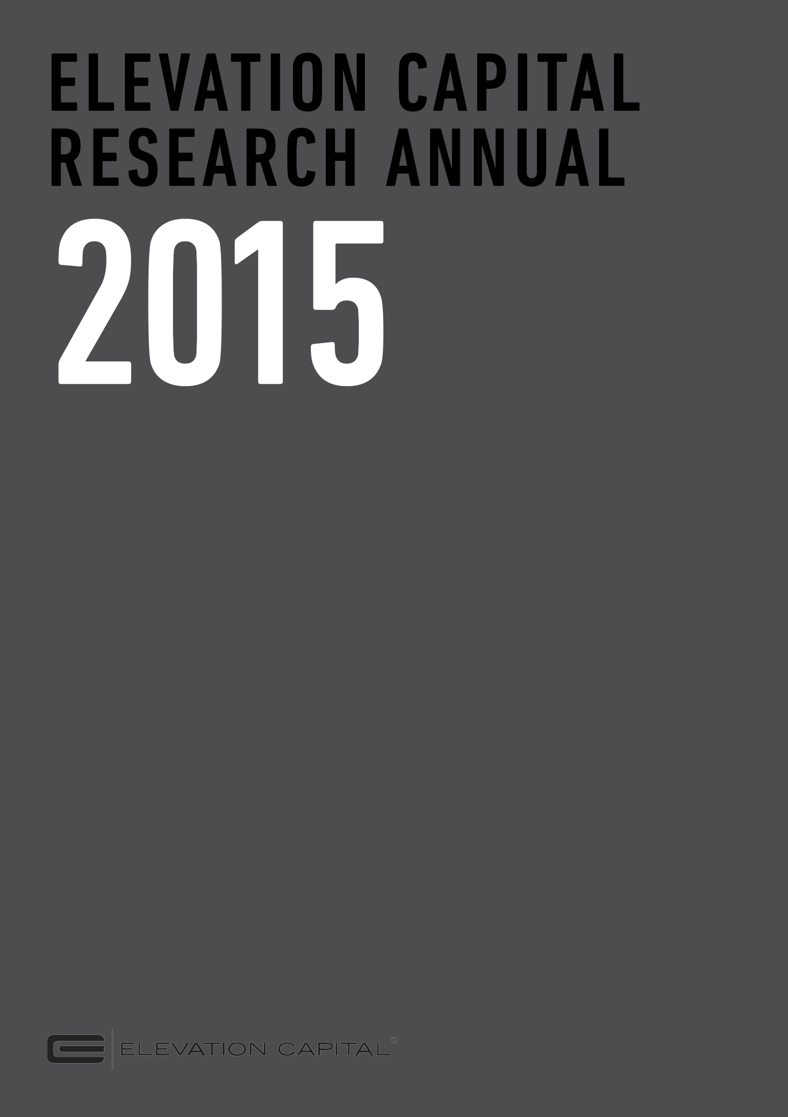 Research Annual 2015
