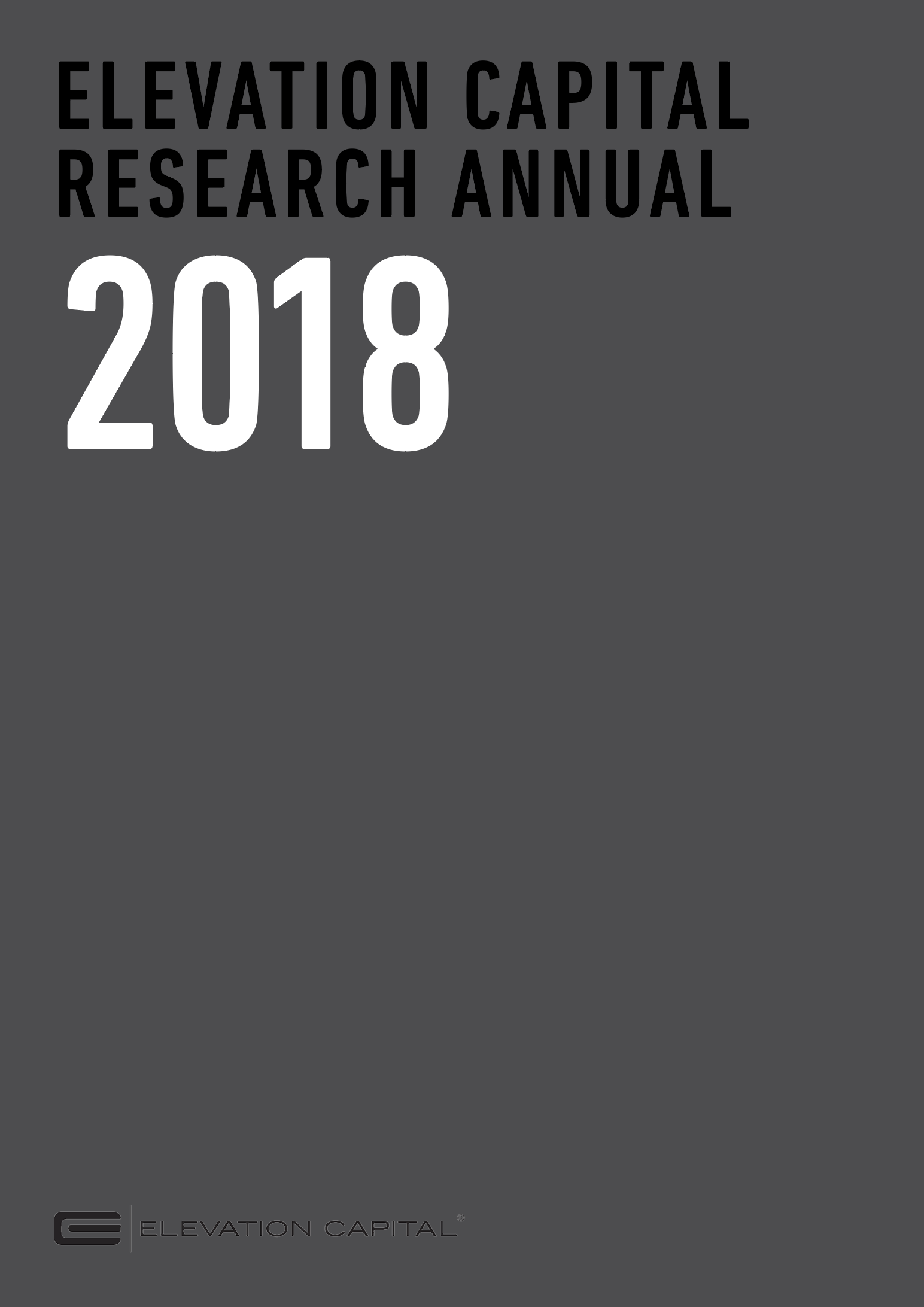 Research Annual 2018