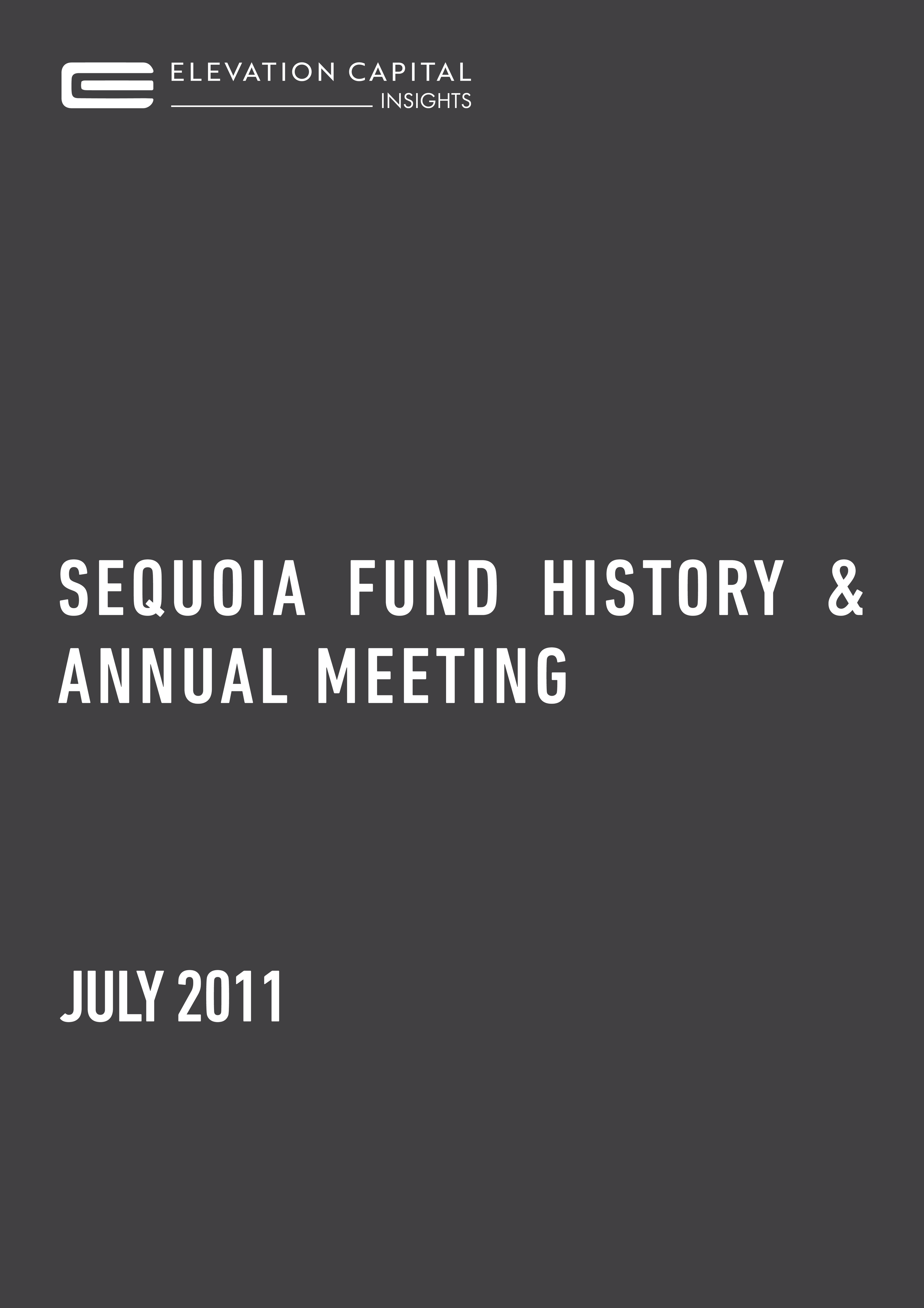 EC Insights - Sequoia Fund