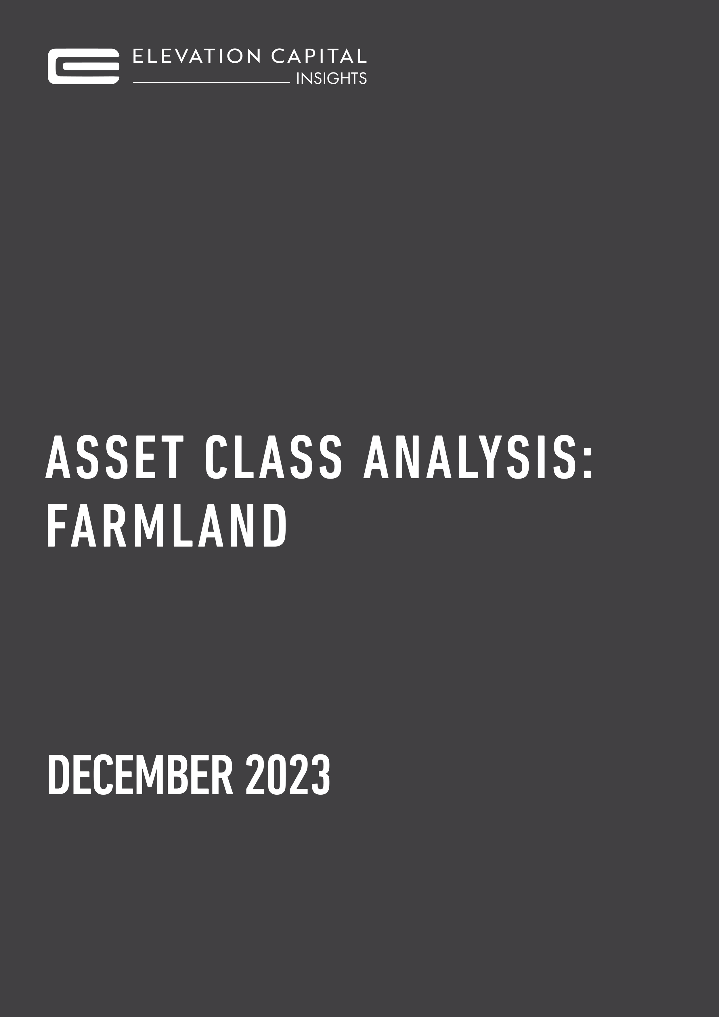 EC Insights - Farmland - December 2023
