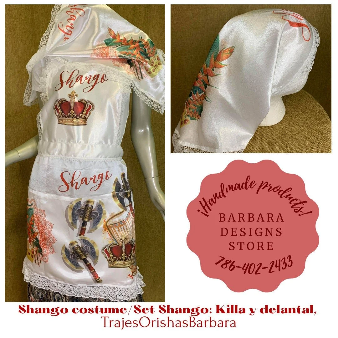 Shango/Set Delantal y quilla para SHANGO/Sets of apron and keel for Shango/Conjuntos de delantal y quilla para Shango.