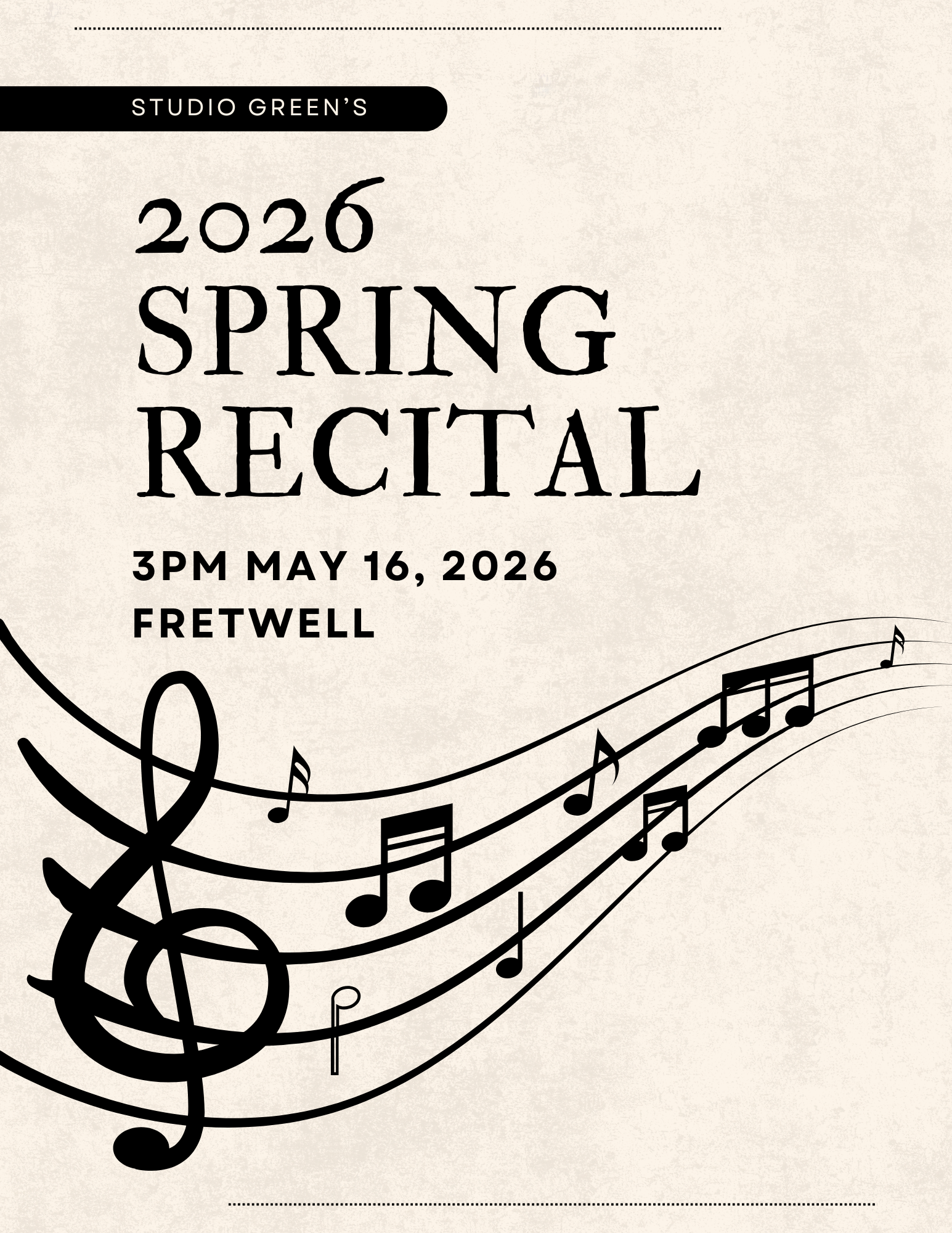 3 pm Recital