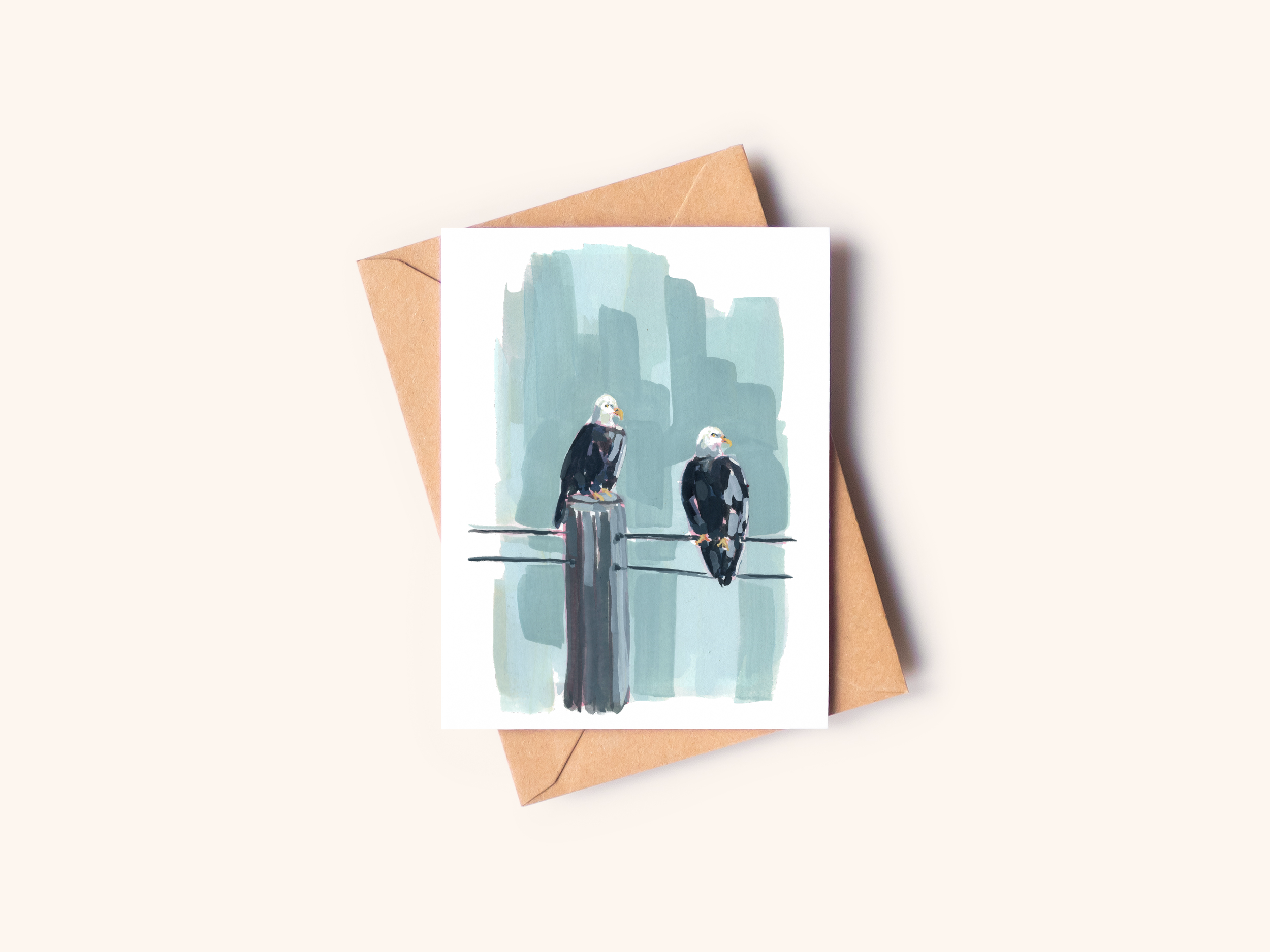 Bald Eagle Card