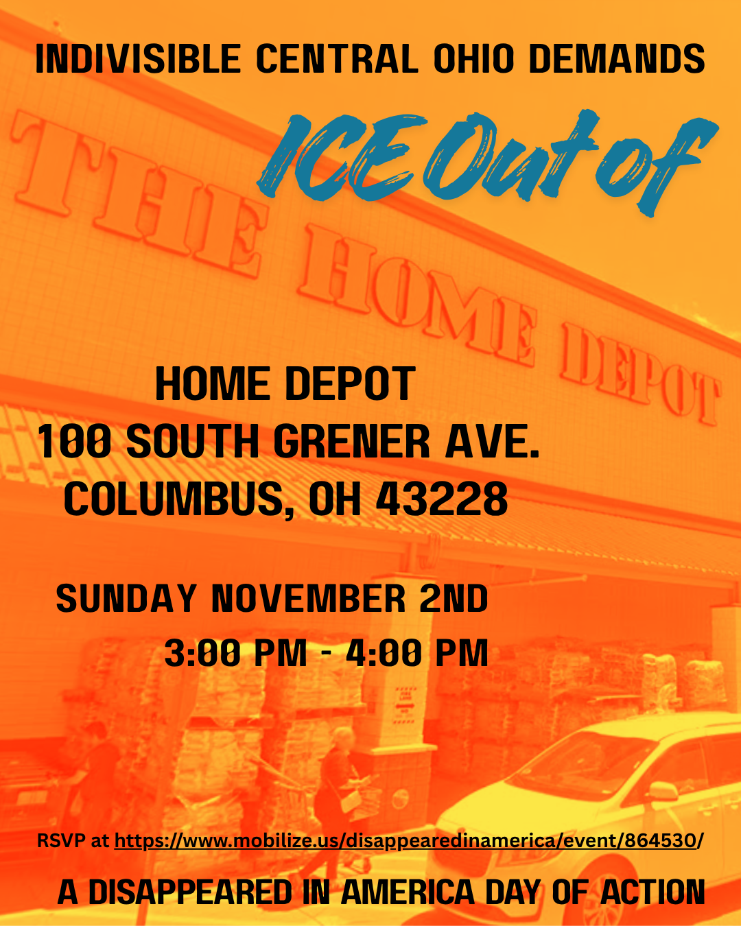 ICE Out of Home Depot