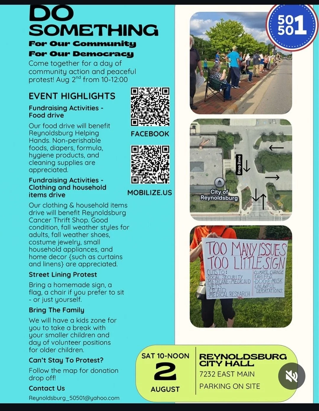 Do Something Peaceful Protest & Community Action Day