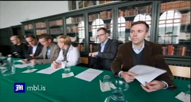 Blaðamannafundur Advice að lokinni þjóðaratkvæðagreiðslu