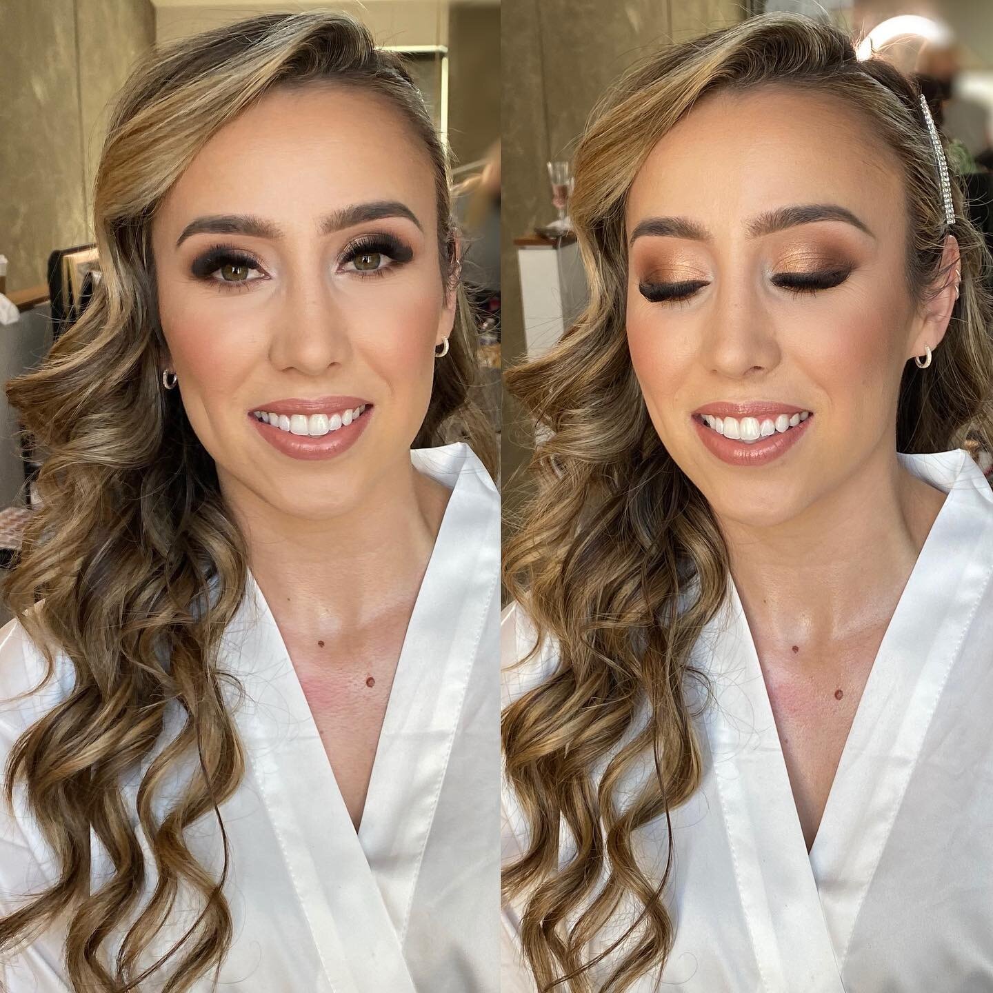 Yesterday&rsquo;s bride was an actual 
B R O N Z E  G O D D E S S ✨
Thank you @_littlelaurenn for choosing me to make you extra beautiful on your special day 😍🥺
Hair by: @blushinbabebeauty 
.
.
.
.
.
#sandiegomakeupartist #sdmakeupartist #sdmua #sa