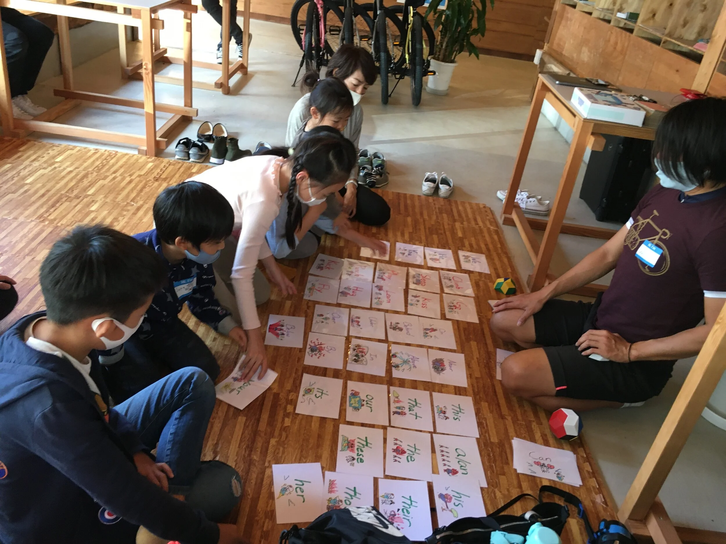 英語のアクティビティ