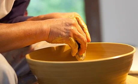 五島焼絵付け体験