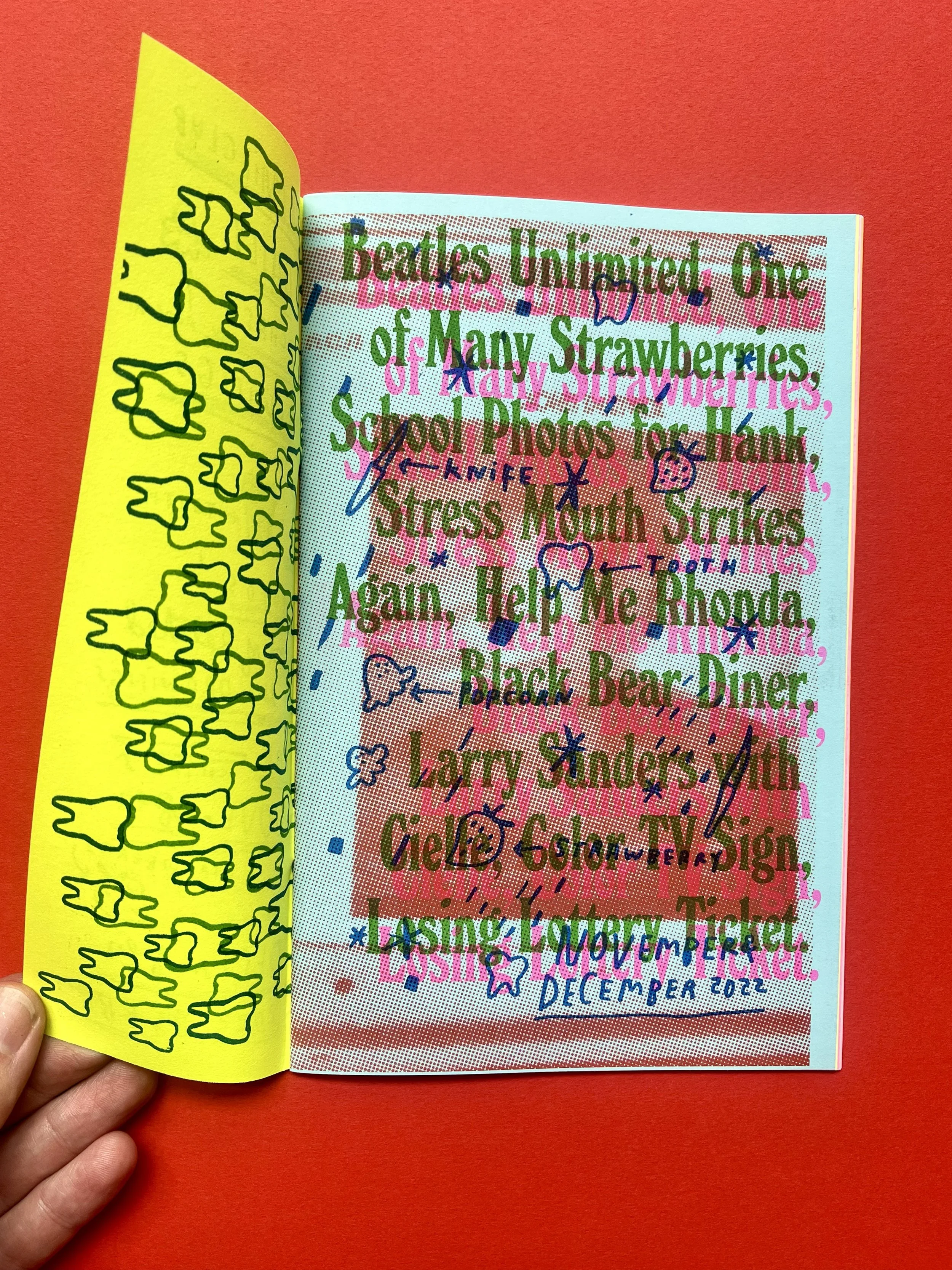 61 Daily Purchase Drawings from November and December, issue 13 ...