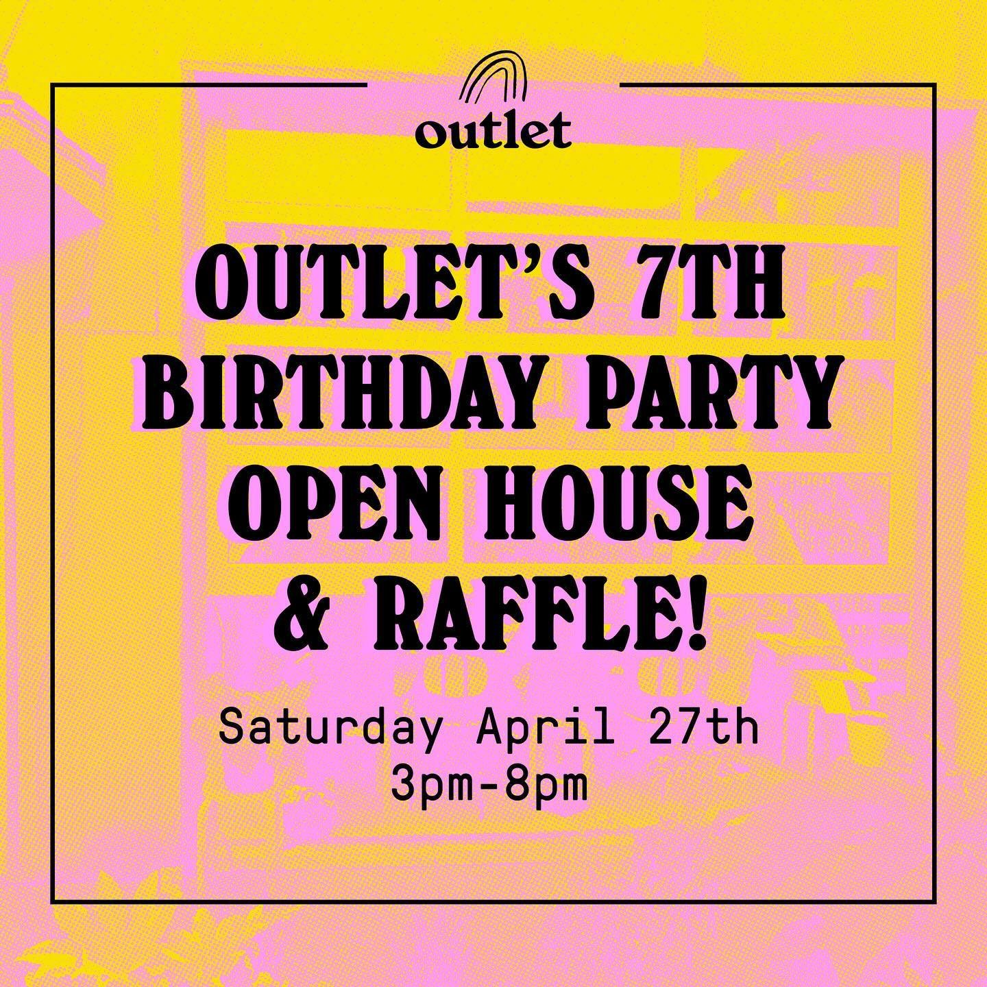 We&rsquo;re turning SEVEN! ✨ Can&rsquo;t believe it&rsquo;s been that long since we opened in 2017 but here we are! Outlet has grown and changed a lot during that time and we absolutely wouldn&rsquo;t be here without the support of the art and printm