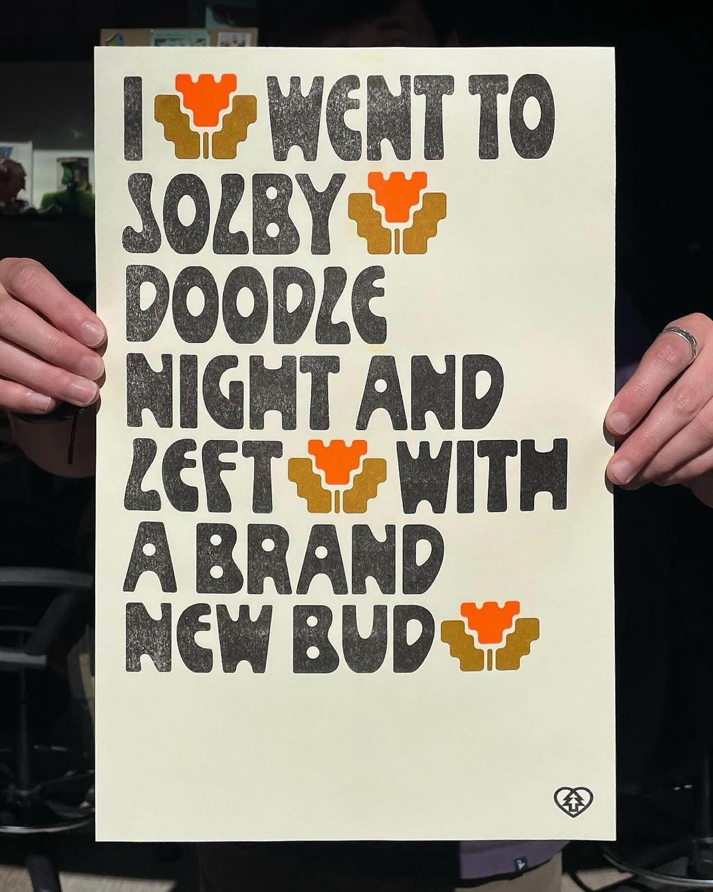 Our buds and neighbors @jolbyandfriends are having a doodle night on May 1st! Love this crew!! And love how the riso prints turned out! Thanks for printing with us!

@jolbyandfriends Don&rsquo;t forget to swing by our Spring Doodle Night tomorrow at 