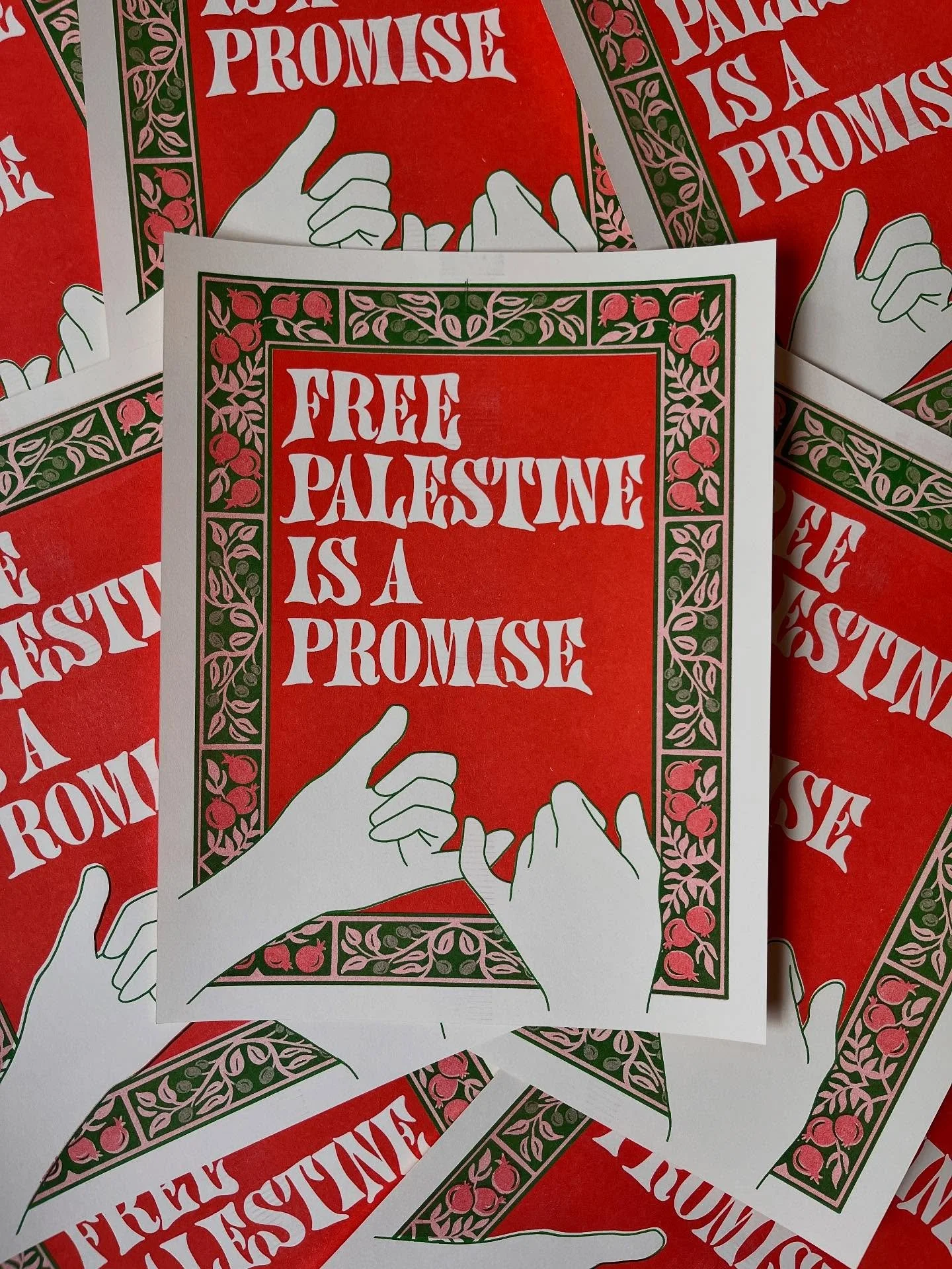 Freedom for Palestine now and always. A promise. We&rsquo;ll be open from 12-7pm tomorrow (10/7) and are a stop on the route for the @revolutionarybicycleclub all day ride for Palestine where we&rsquo;ll have a table of hot-off-the-press protest post