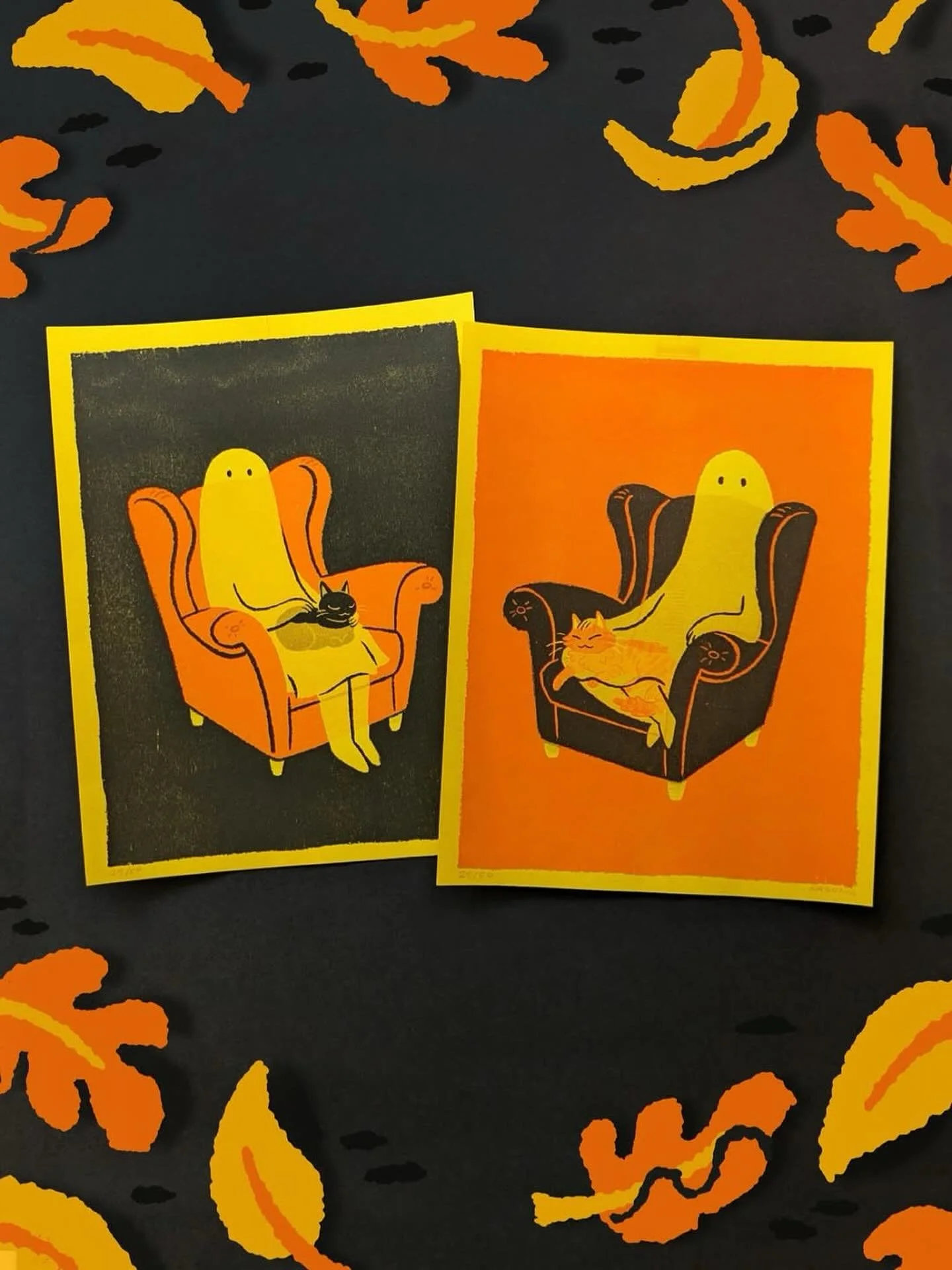 We love @ragonia_&rsquo;s Haunted Homebodies! New colorway! 👻 

Repost: @ragonia_ Happy Fall, spookies! I hope you&rsquo;re enjoying the return of the rain, the changing of the leaves, a nice spicy beverage, and a pleasantly melancholy reminder of t