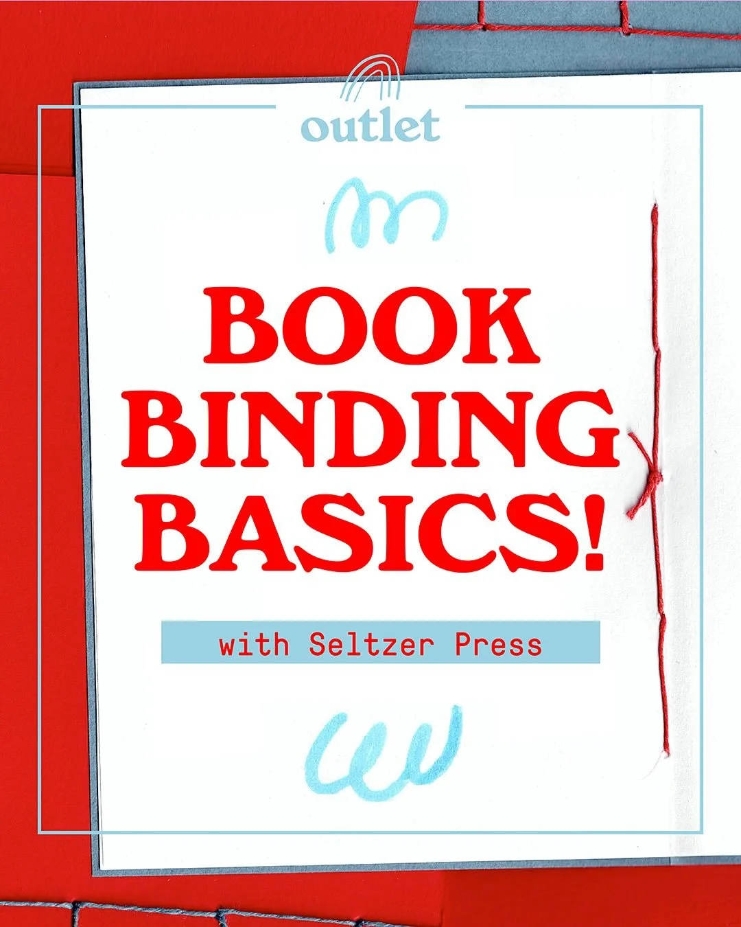New workshop alert! Bookbinding Basics with @seltzerpress! November 22nd from 10-1! Tickets in bio! 📕 ❤️⭐️
Learn how to make four basic book structures perfect for journals and zines with a needle and thread! Build your dream books from a selection
