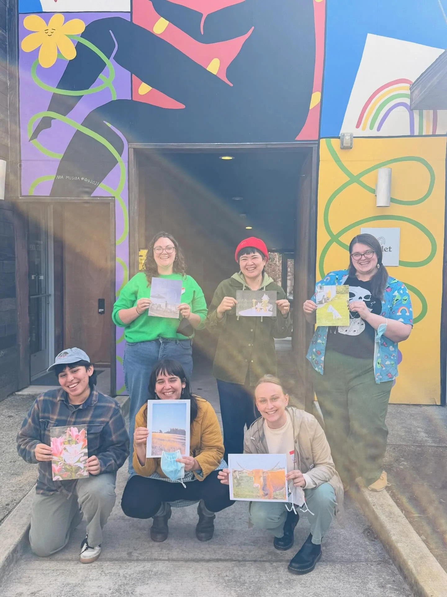 We had a SUPER 4 Color Photo Process workshop lead by @hey.hi.its.colin last Saturday! Dreamy prints, all! 🦋