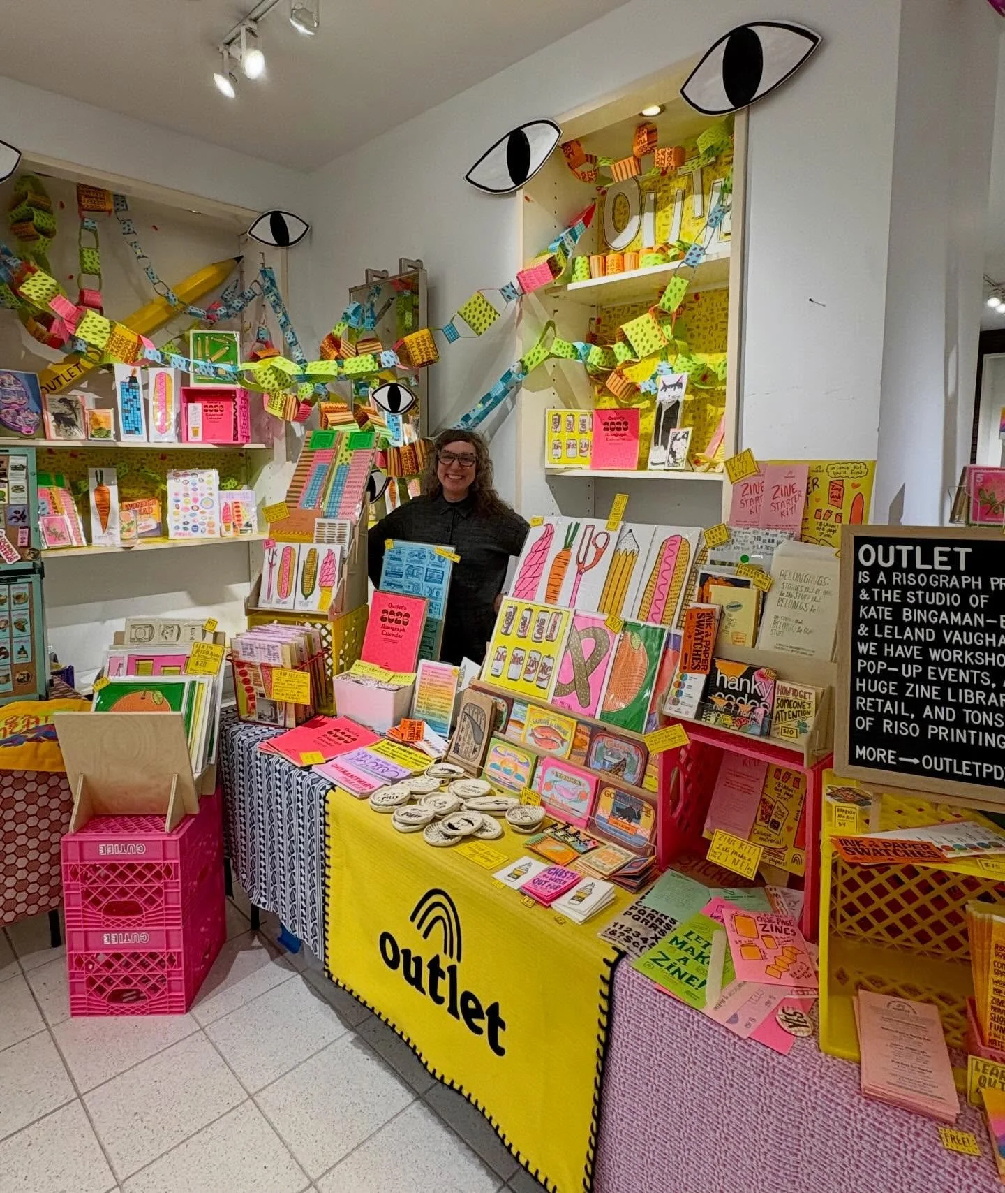 Saturday the 20th! Tomorrow! It&rsquo;s @mallratspdx time! Come out to @shoplloydcenter from 11-6 to shop from so many rad folks! Picture taken by fellow rat @jgspdx earlier today when we were setting up our spaces. 

Come on down to the dang mall! 
