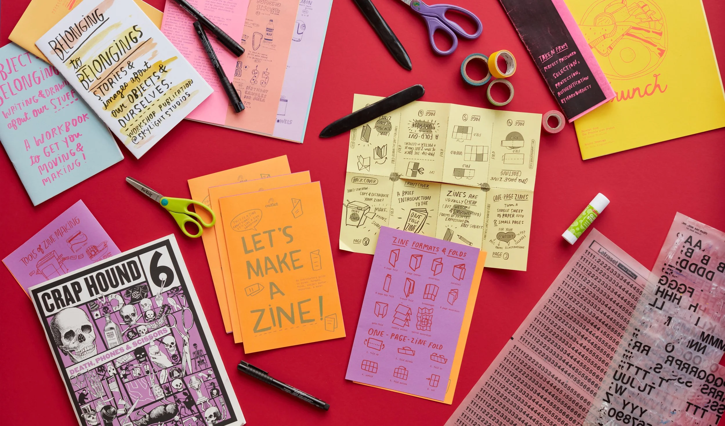 Zines for Teens at the Library!