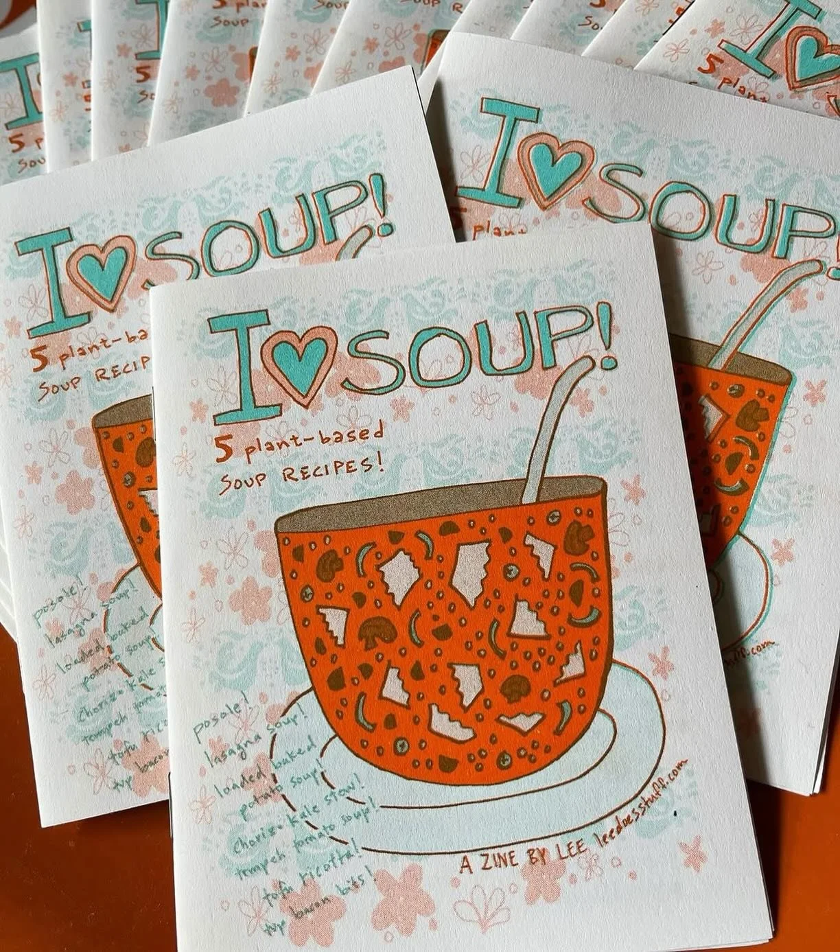 Soup Season! We love this zine that @lee_does_stuff_ made during open hours! Hop over to their feed to see more of it! 🥣 ❤️🤩

Repost @lee_does_stuff_ Sooouuuup! It&rsquo;s good, right?! I&rsquo;ve been making SO MUCH SOUP. This new zine has five of