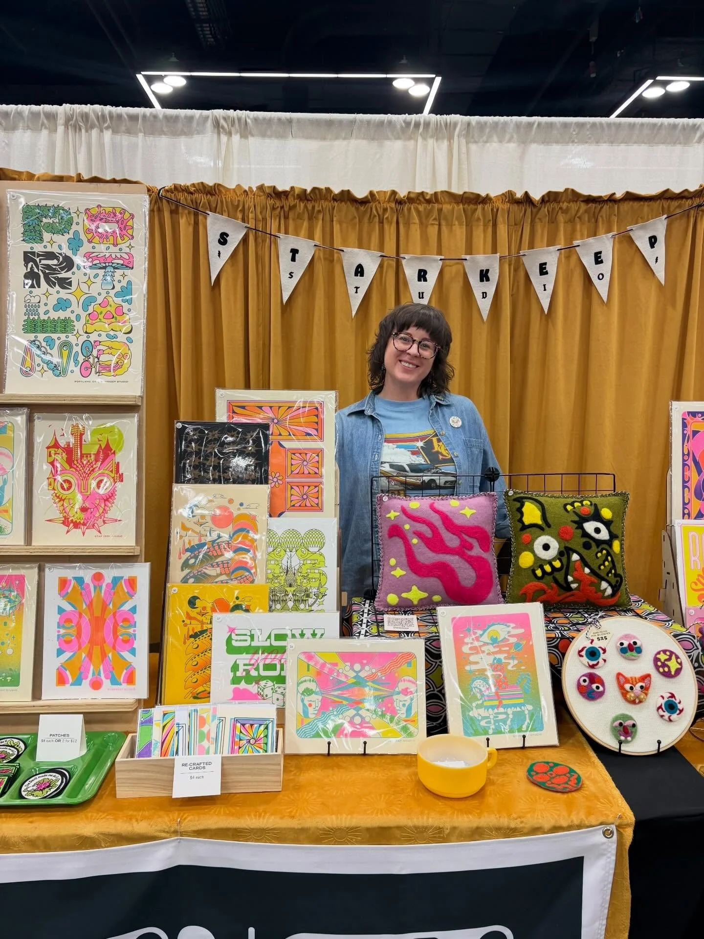 We are so grateful for all of the folks that print with us! Check out our Outlet RISO @craftywonderland ROUND UP!

Come see all of the riso goodness and more today and tomorrow @craftywonderland!