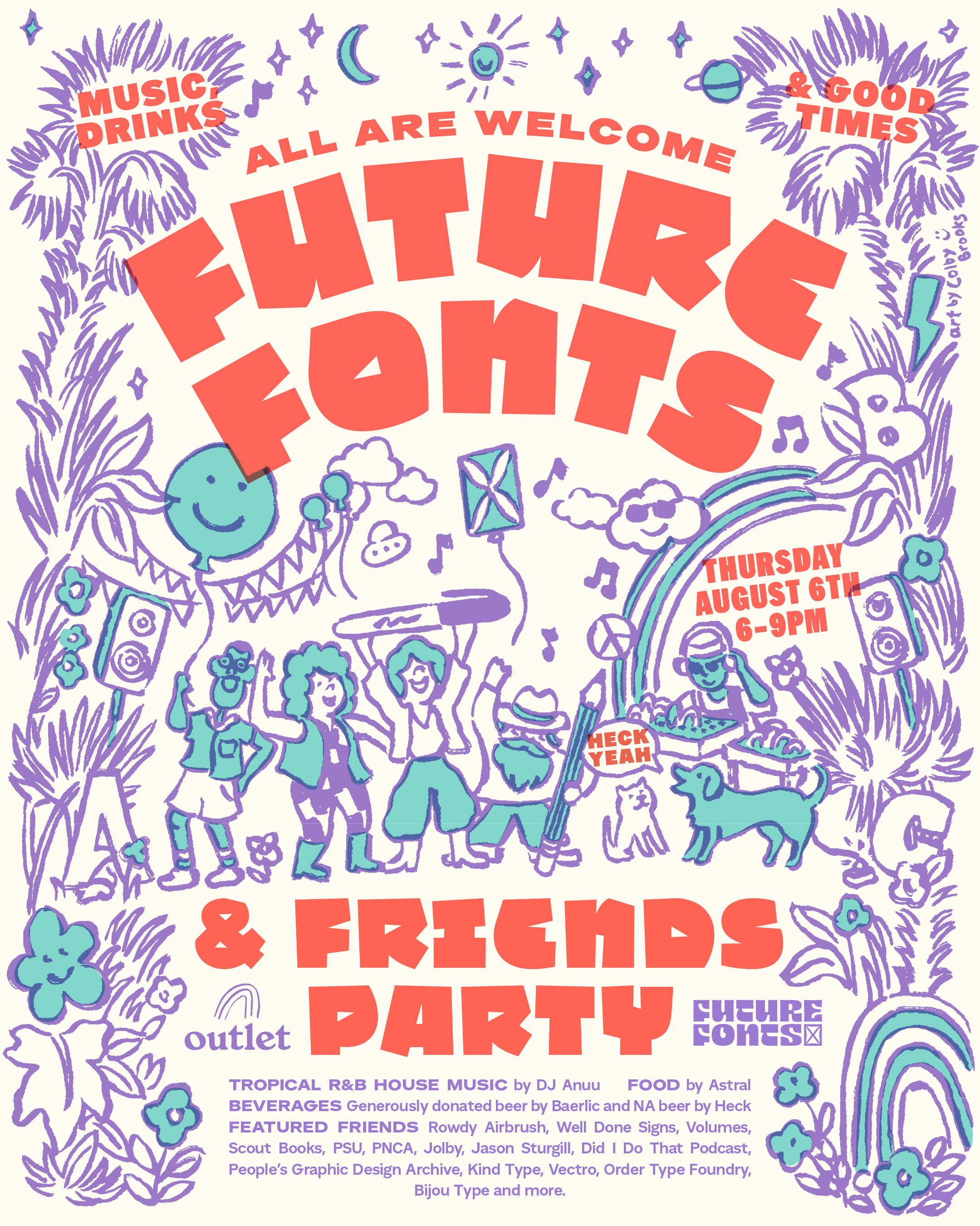 Future Fonts &amp; Friends Typecon Party!