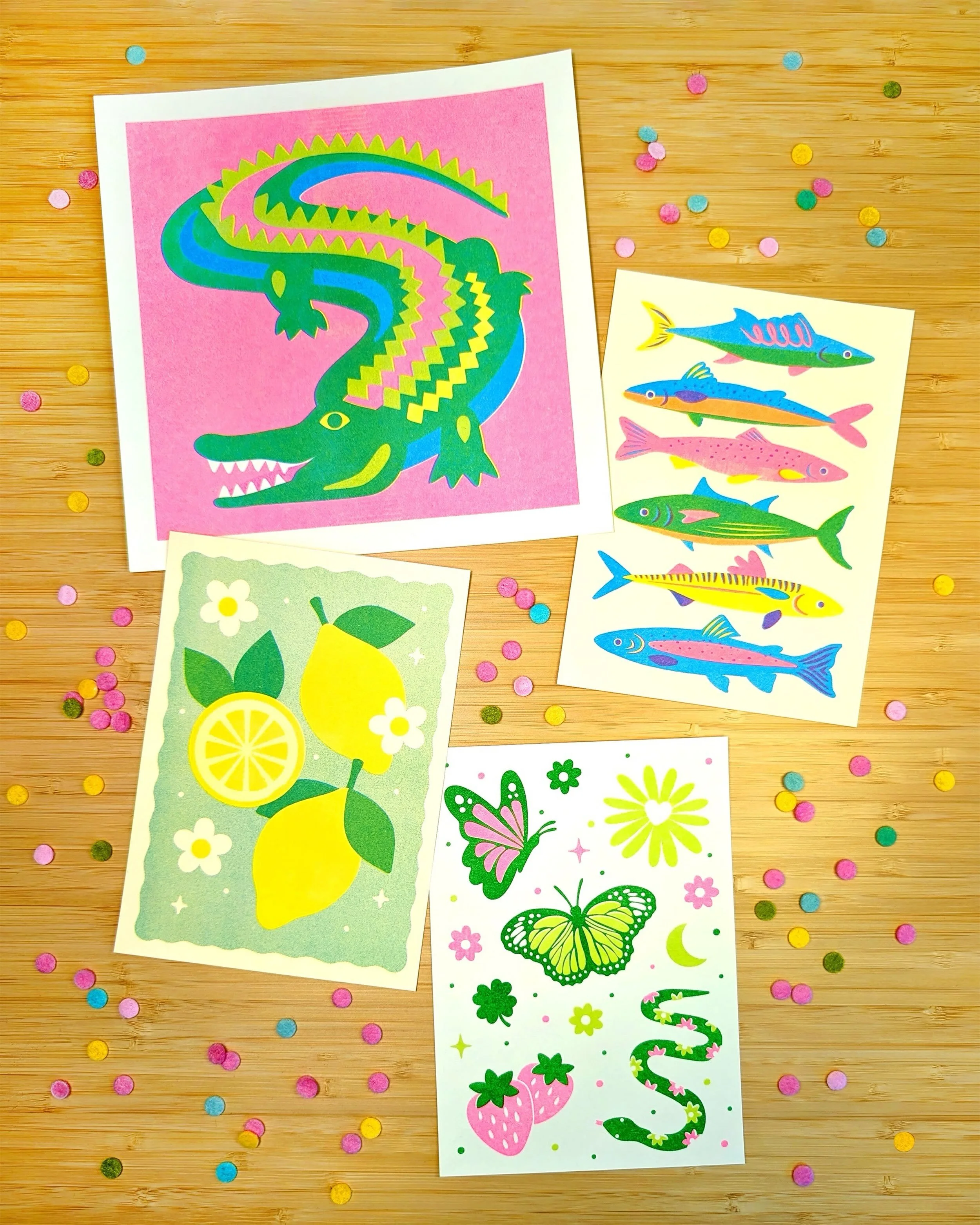 Check out all of the great prints that @wildkatstudio made with us! See more over on her feed! 🤩🩷

Repost @wildkatstudio Got some new risograph art prints up on my website and on Etsy!

🐊 Alligator
🐟 Colorful Fish (you may remember these from my 