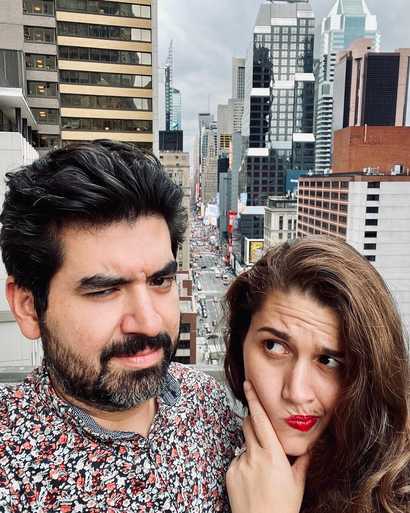 Gabe and Paola met up in NYC and put their thinking caps on TO WORK ON SOME IP MATTERS. #capsoncapsoff #intellectualproperty