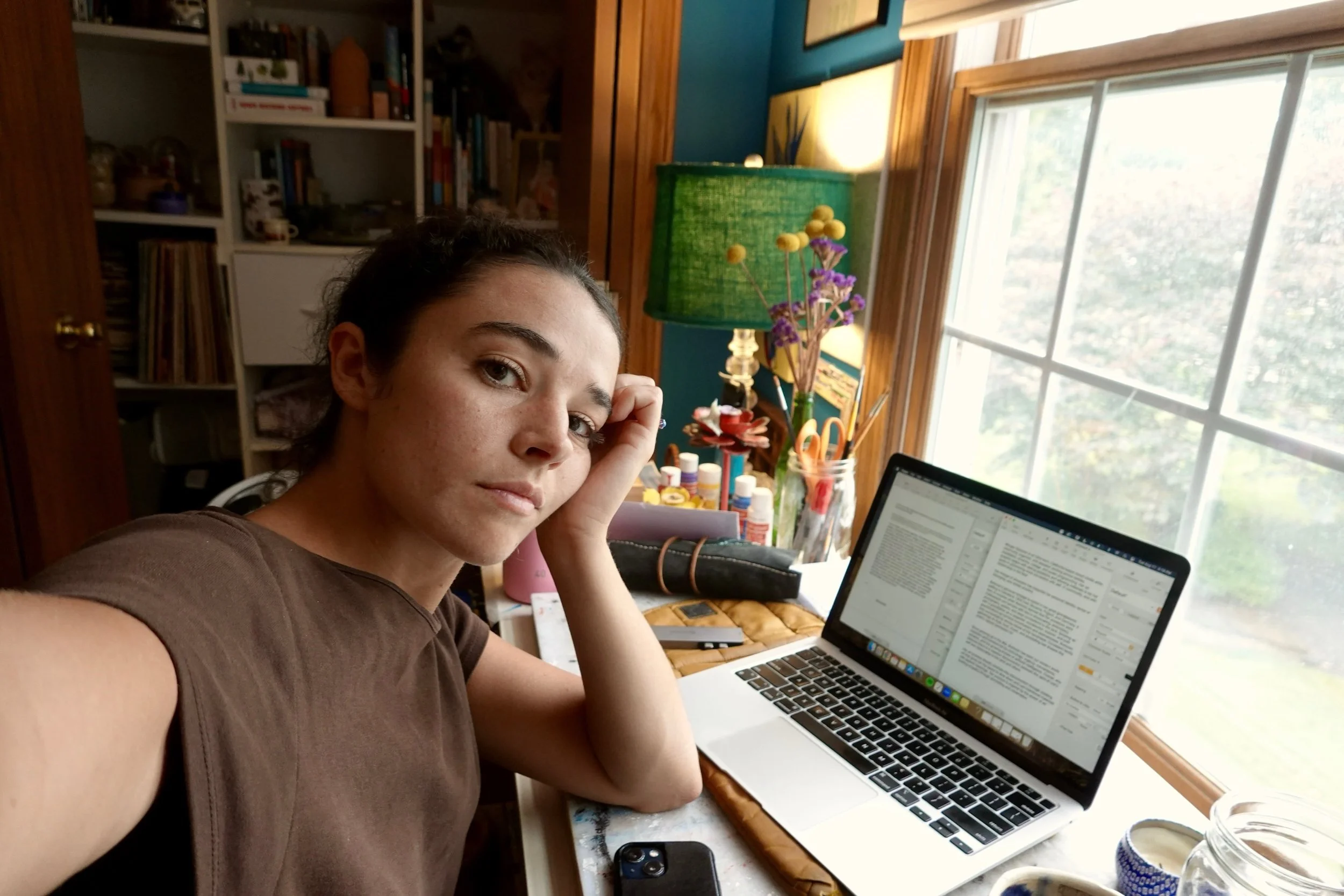 the work you don't see: hours spent reflecting &amp; typing &amp; editing &amp; defending my art / my ideas / my purpose 

which is to gather; connect in a world of isolation
uplifting the role of the artist 

just completed an artist grant that woul
