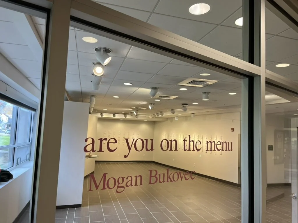 are you on the menu, 2025, Invitational, Solo Show, Foster Art Gallery, New Wilmington, Pennsylvania